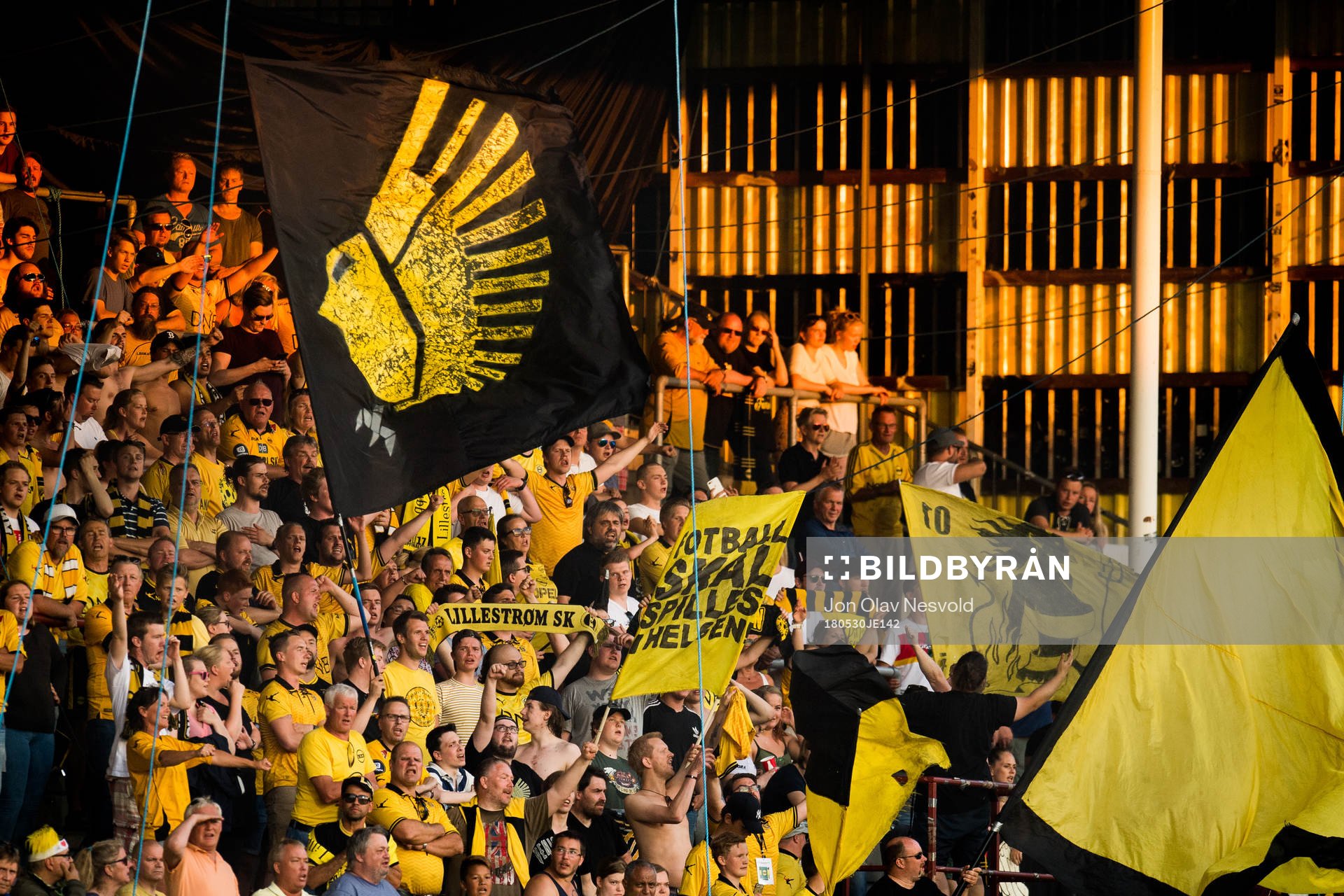 Supporters of Lillestrøm