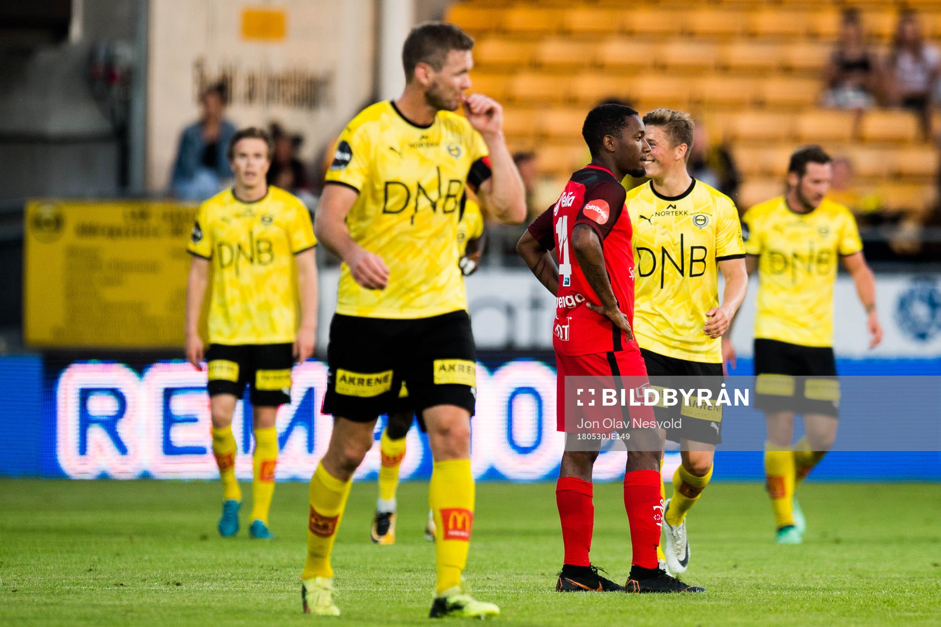 Ludcinio Marengo of Brann looks dejected