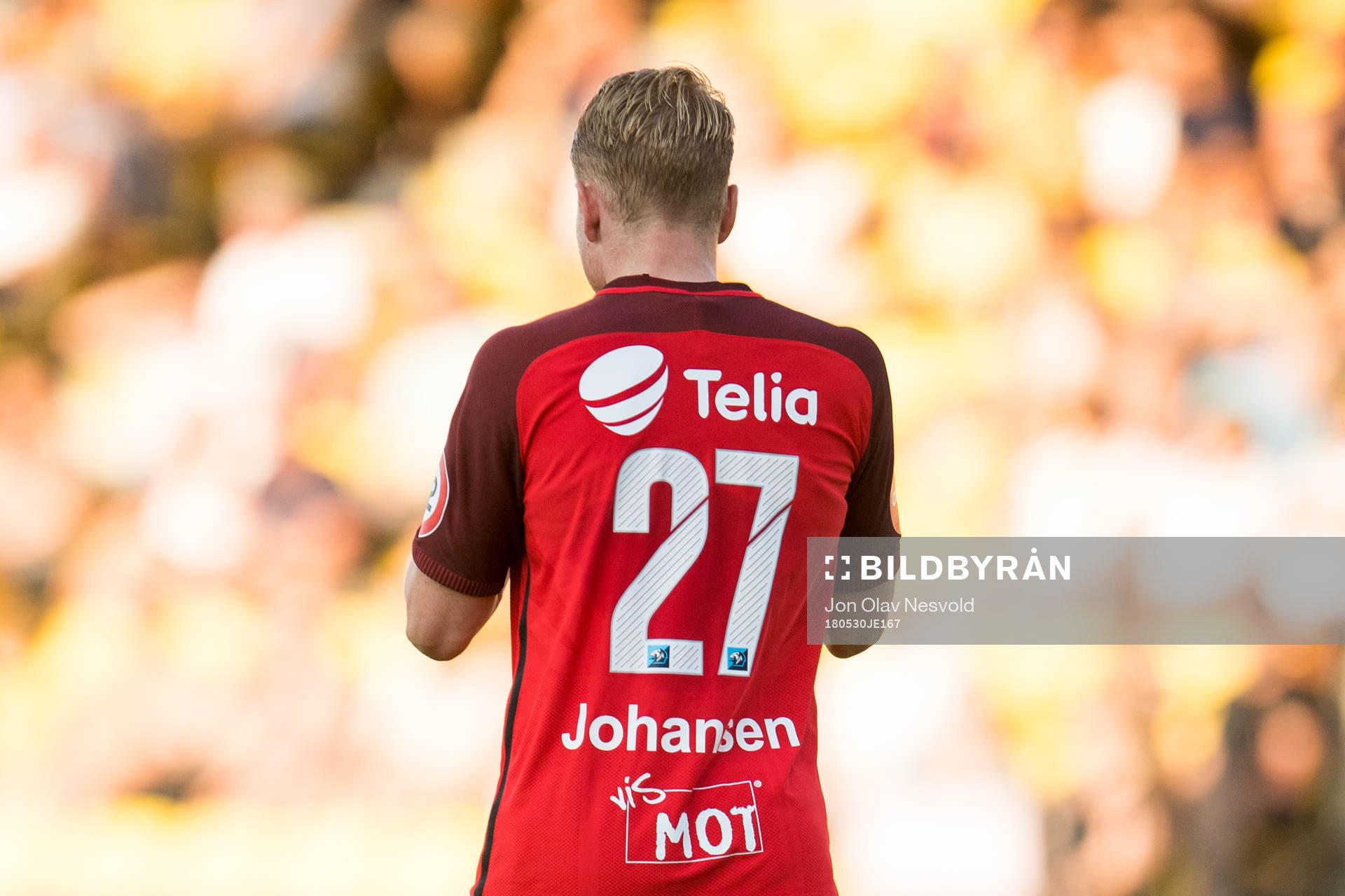 during the cup match between Lillestrøm and Brann