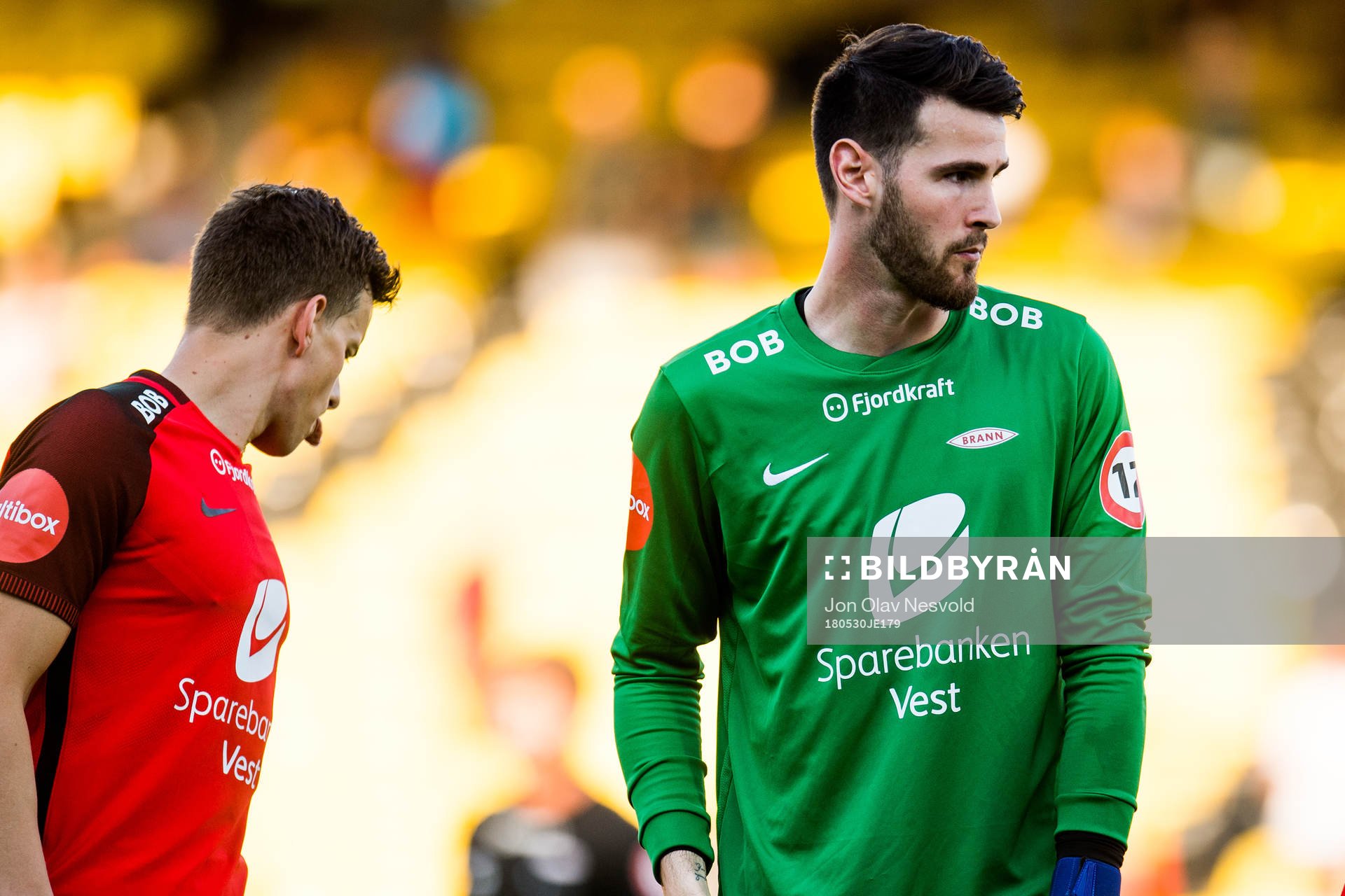 goalkeeper Samuel Sahin-Radlinger of Brann