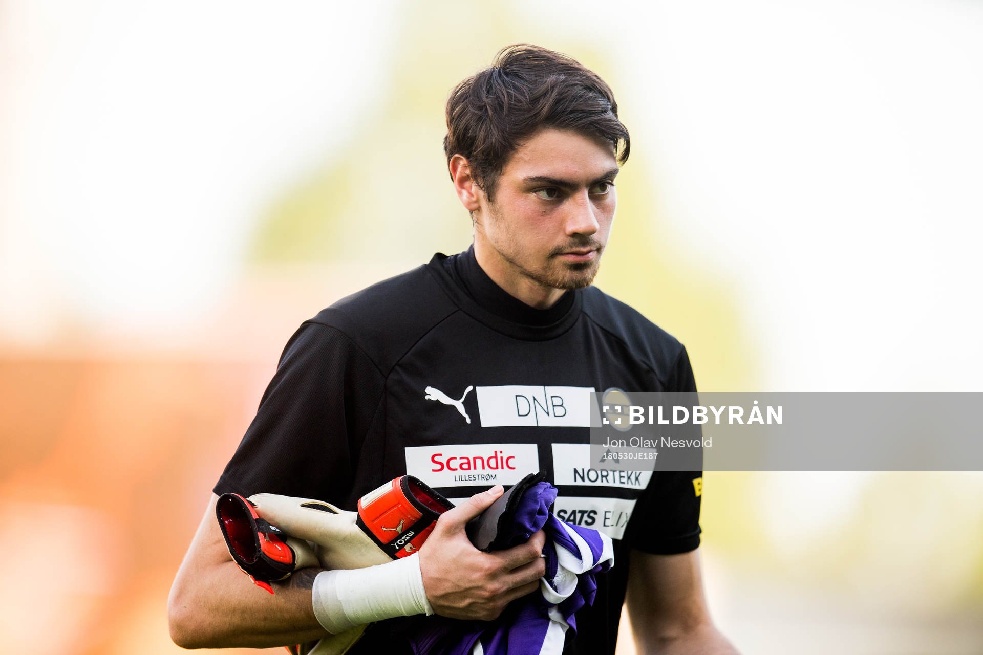 Goalkeeper Matvei Igonen of Lillestrøm