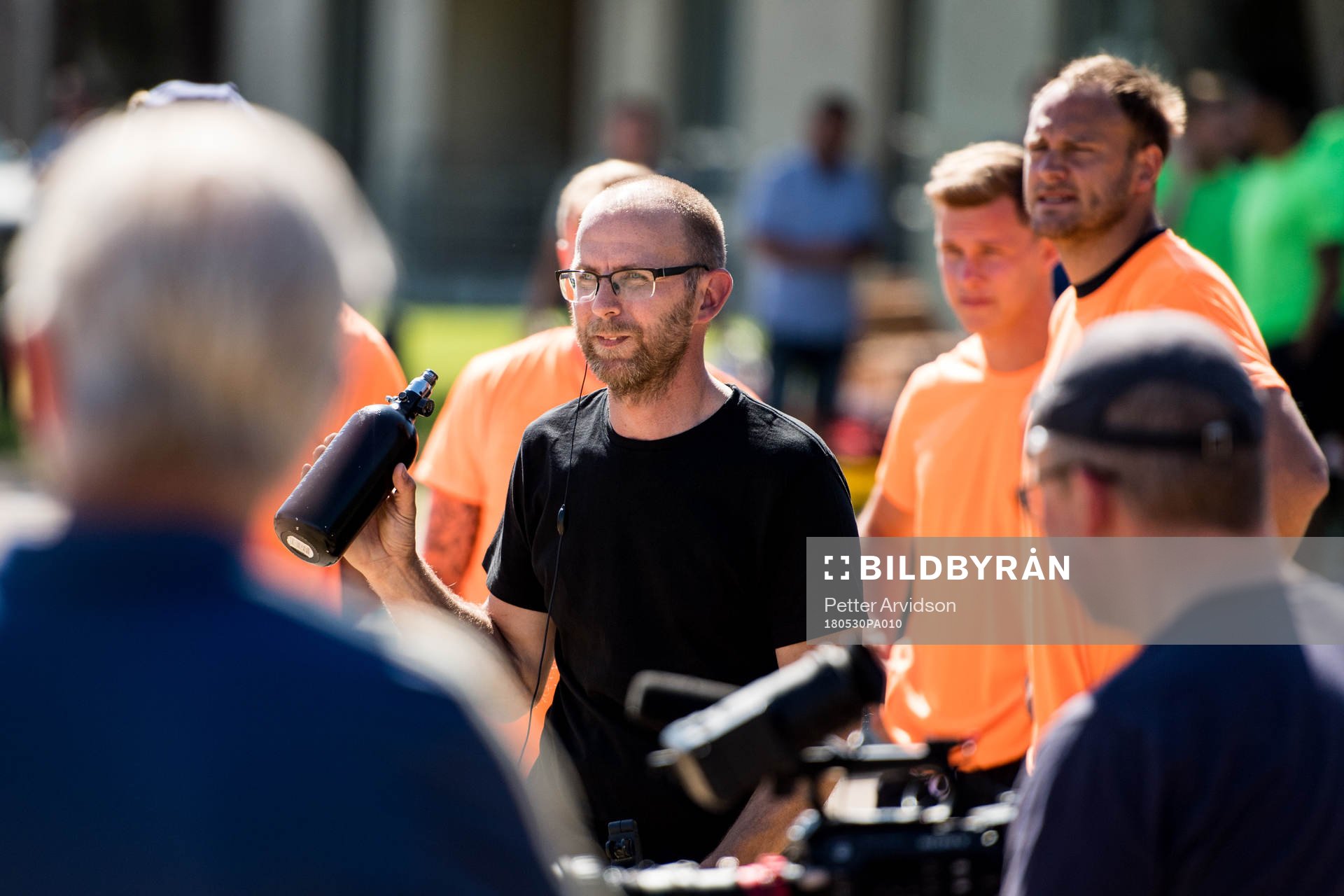 Paintball skjutning som fick skjutas upp då det saknades