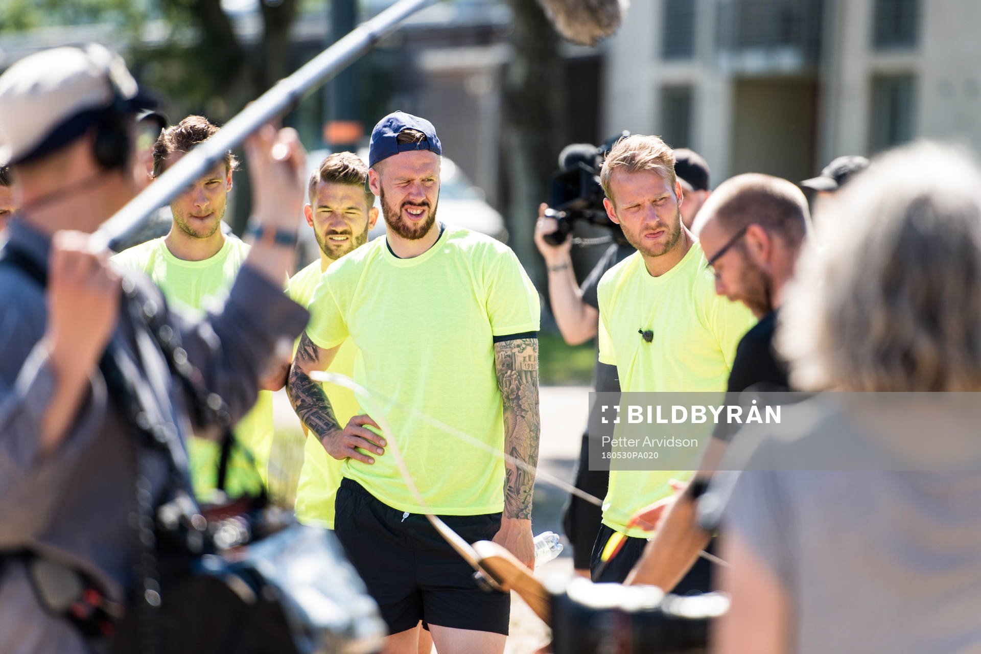 Sveriges Pontus Jansson och Ola Toivonen