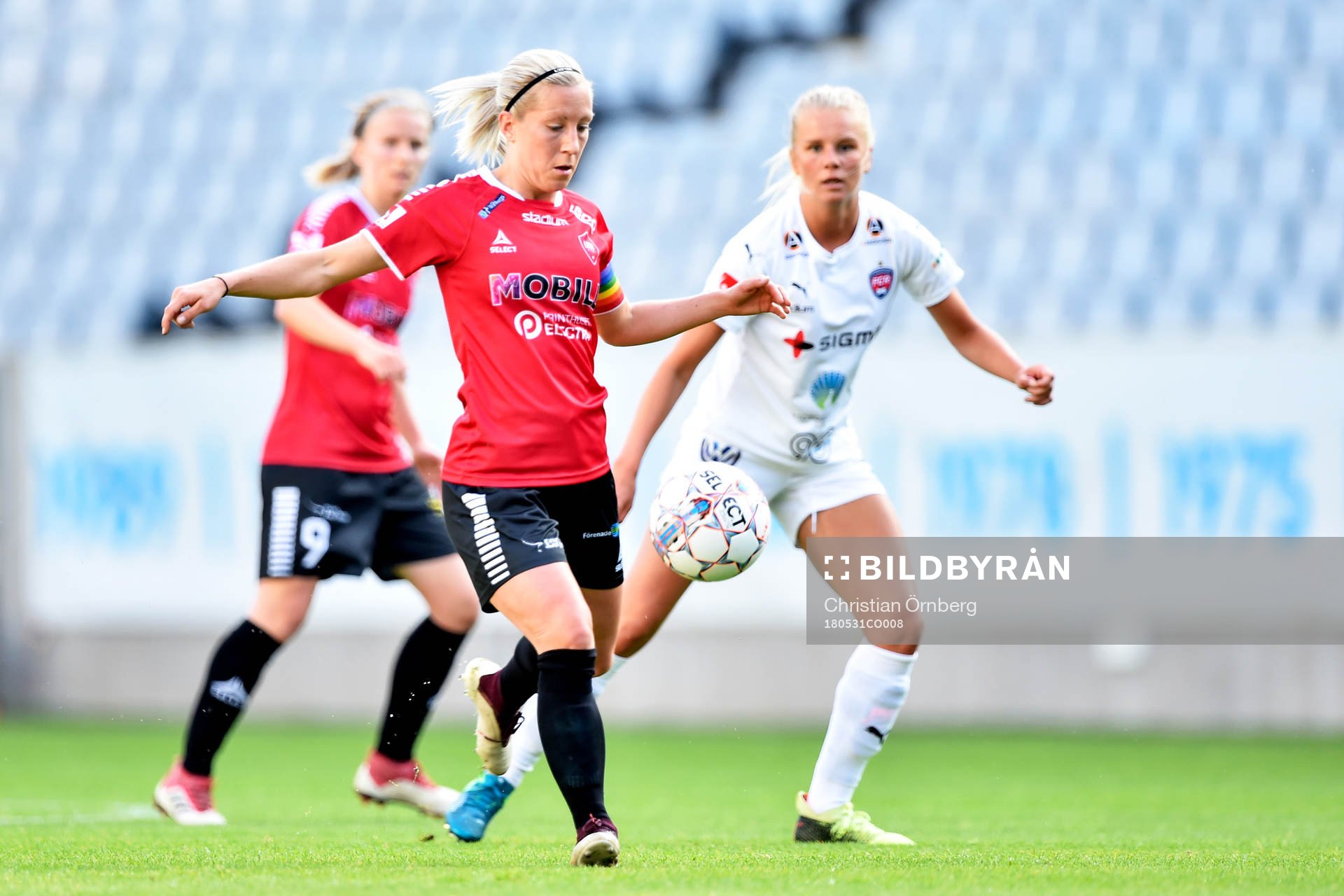 Limhamn Bunkeflos Mia Persson och Rosengårds Nellie Lilja