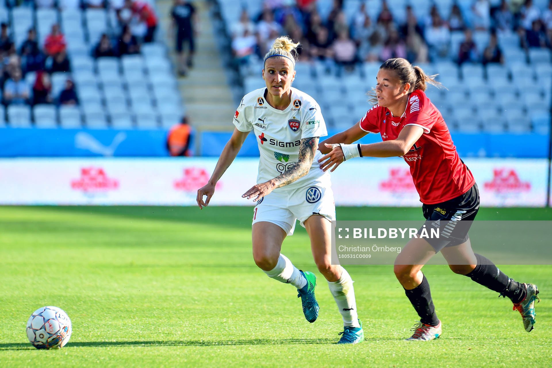 Rosengårds Anja Mittag och Limhamn Bunkeflos Anna Welin