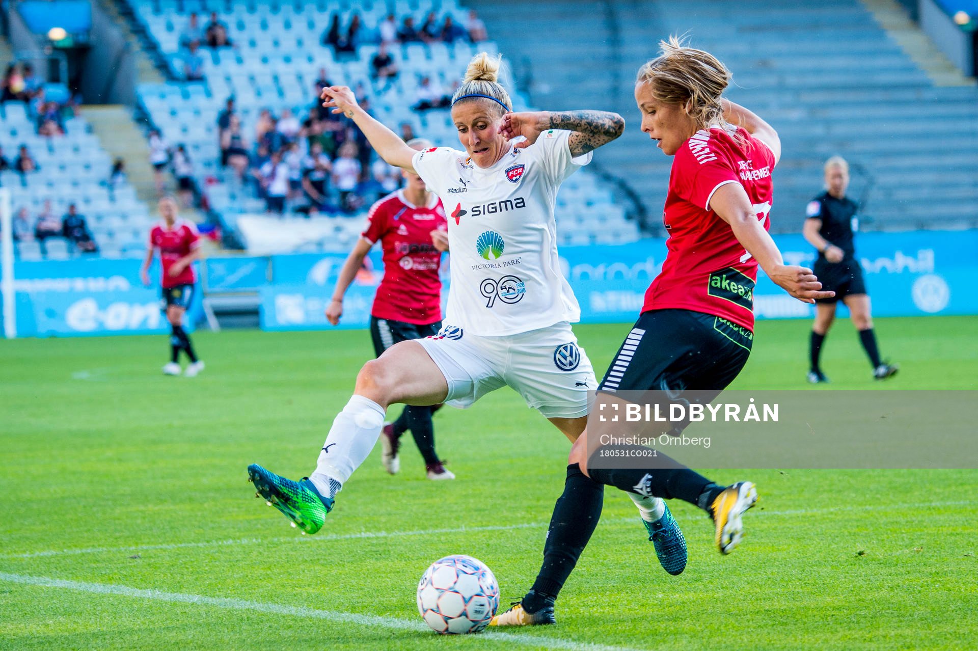 Anna Björk Kristjansdottir mot Rosengårds Anja Mittag