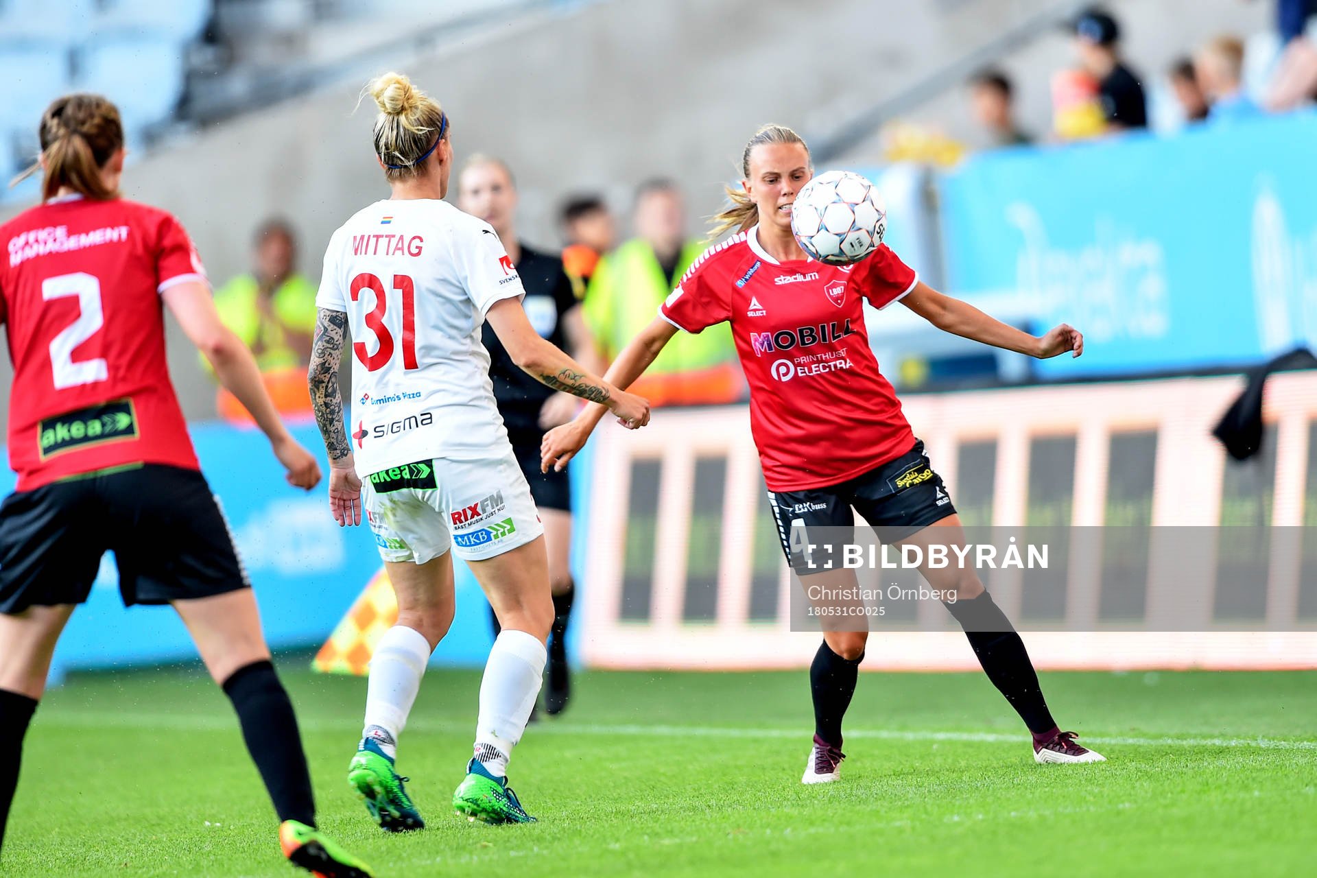 Rosengårds Anja Mittag och Limhamn Bunkeflos Elin