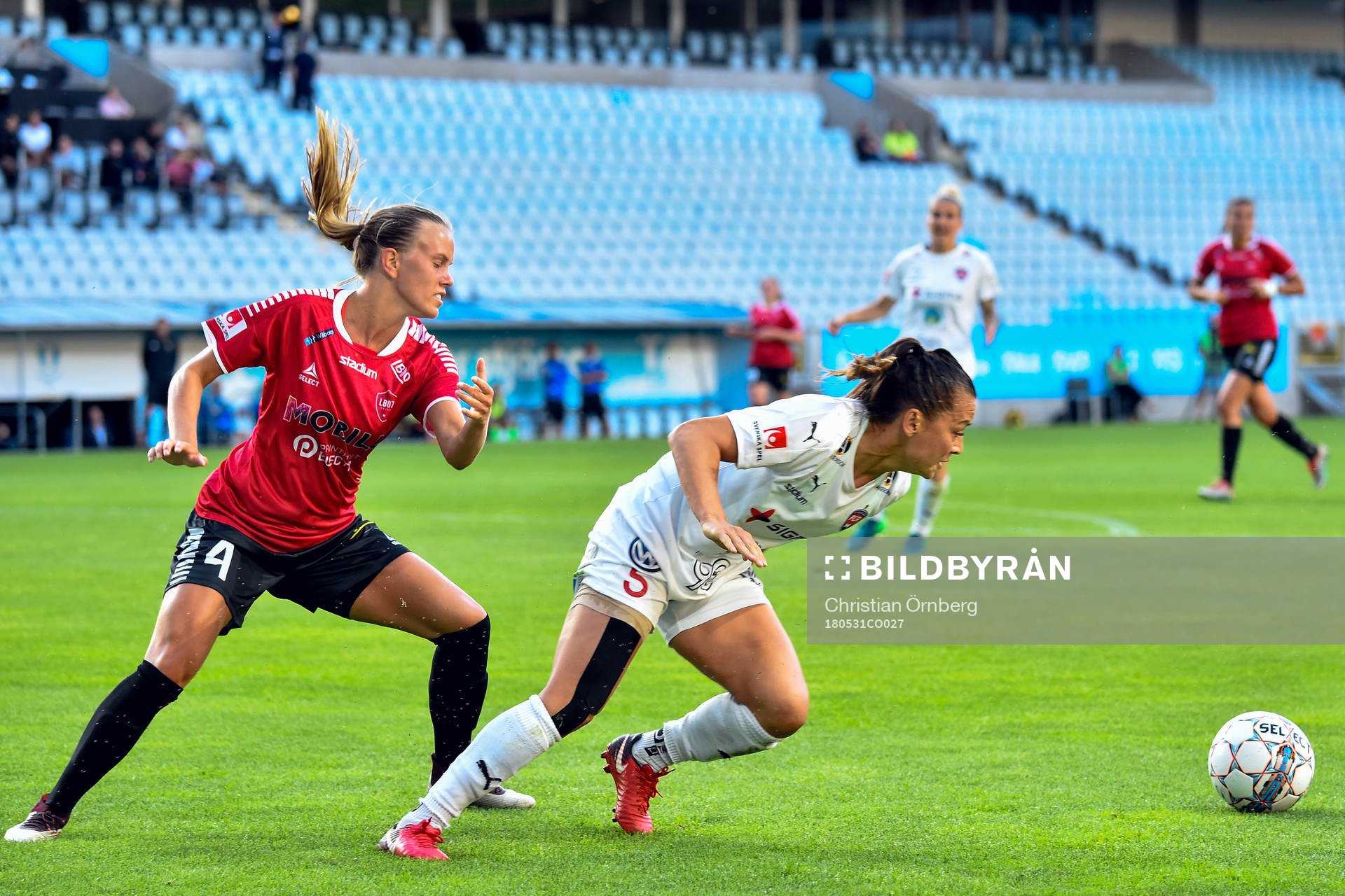 Limhamn Bunkeflos Elin Björklund och Rosengårds Alexandra