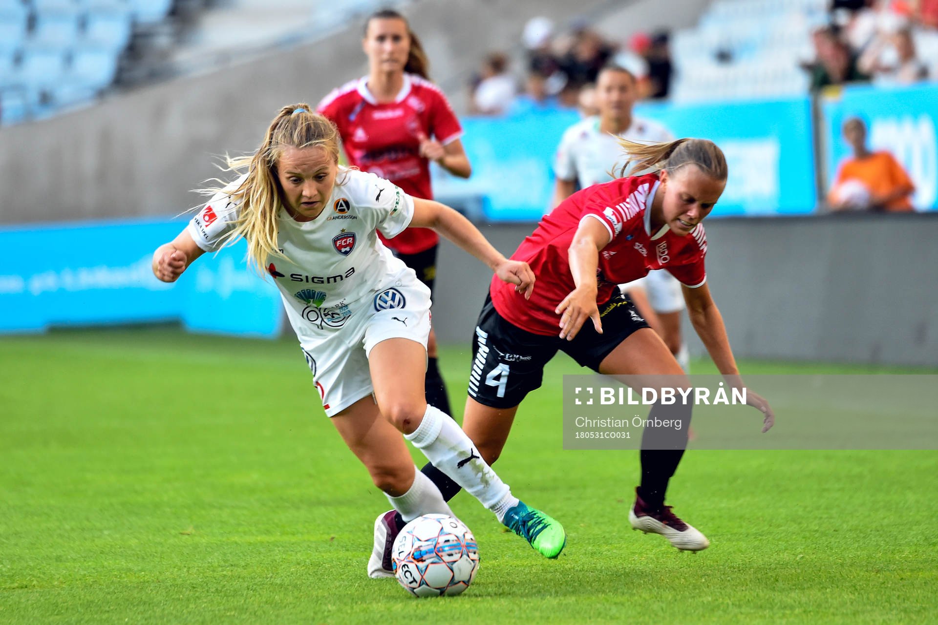 Rosengårds Fiona Brown och Limhamn Bunkeflos Elin