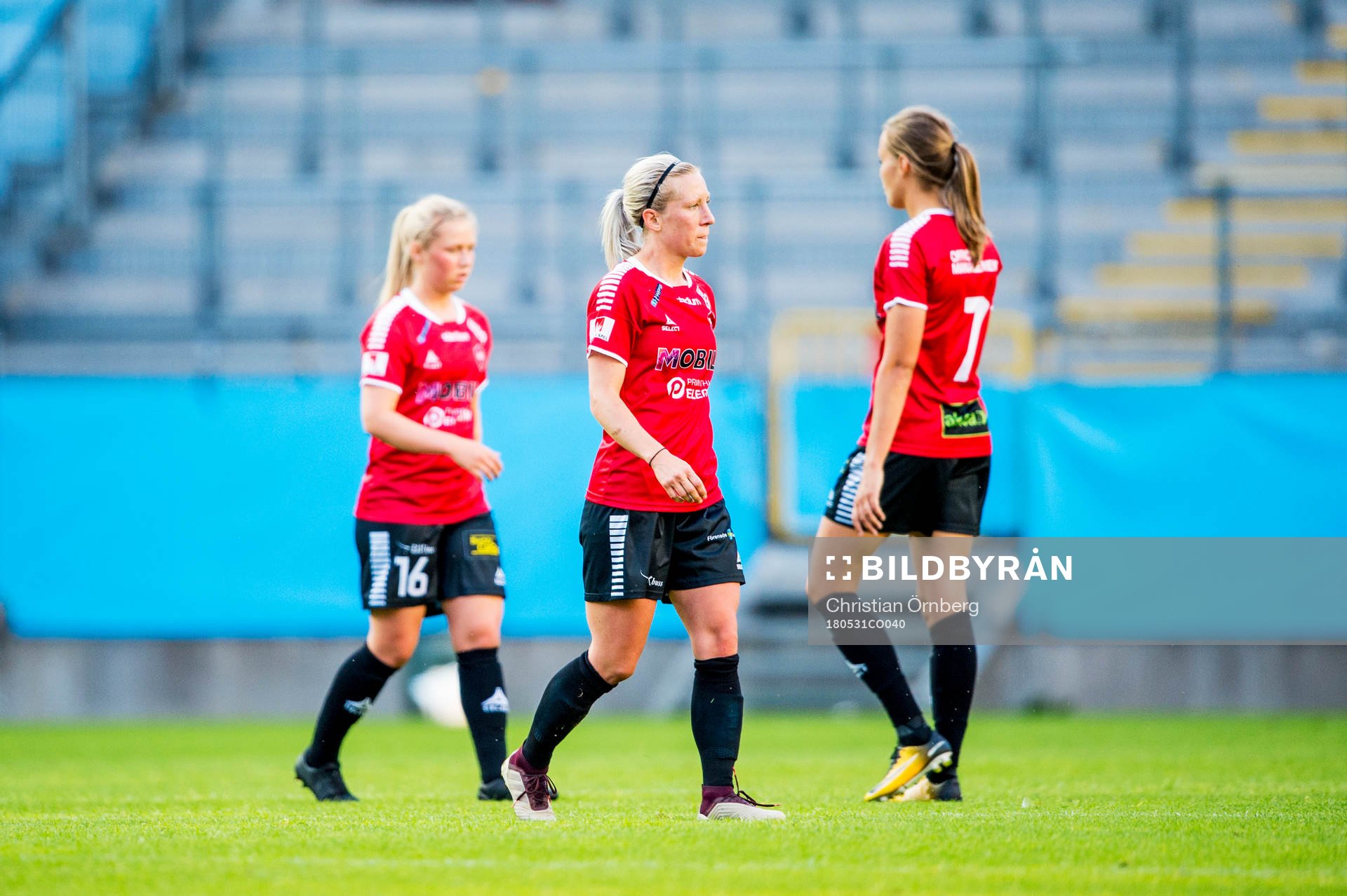Limhamn Bunkeflos Elina Lenir, Mia Persson och Anna Björk