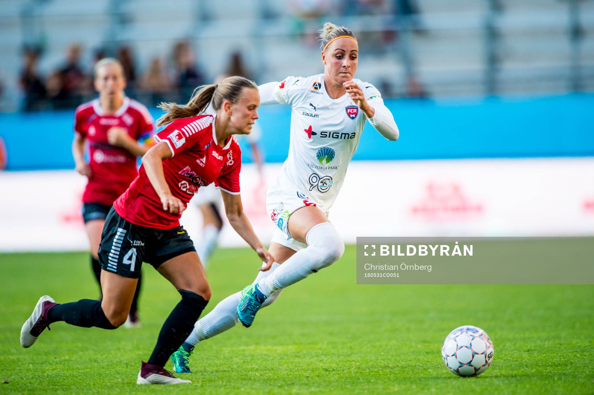 Limhamn Bunkeflos Elin Björklund mot Rosengårds Sanne