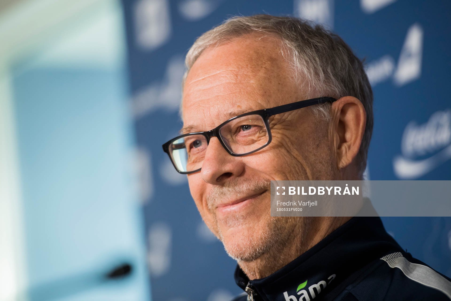 Lars Lagerbäck, head coach of Norway