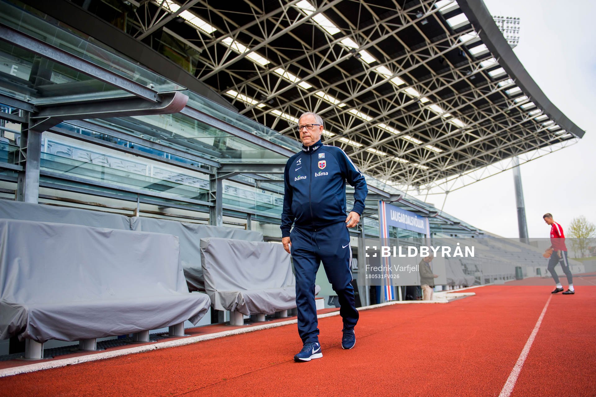 Lars Lagerbäck, head coach of Norway