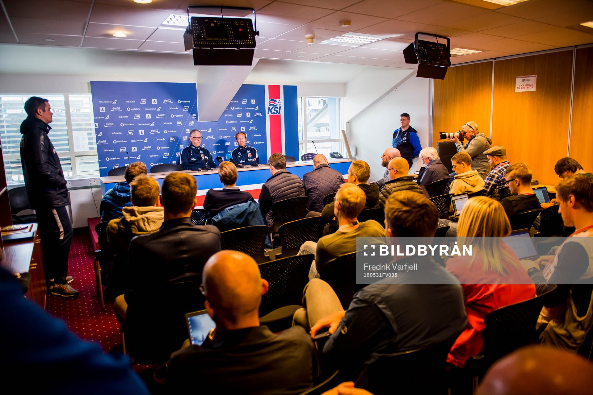 Lars Lagerbäck, head coach of Norway