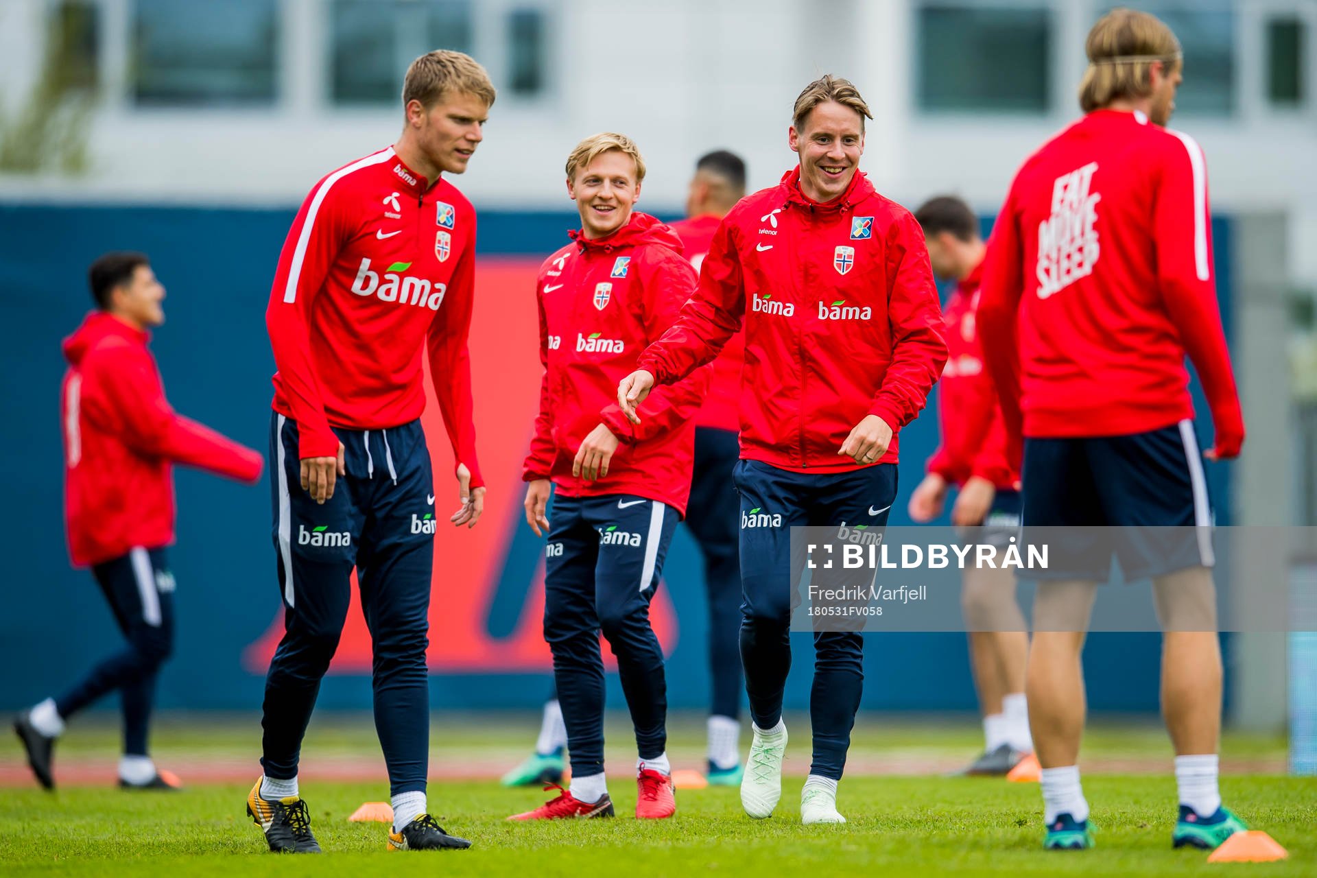 Sigurd Rosted, Mats Møller Dæhli and Stefan Johansen of