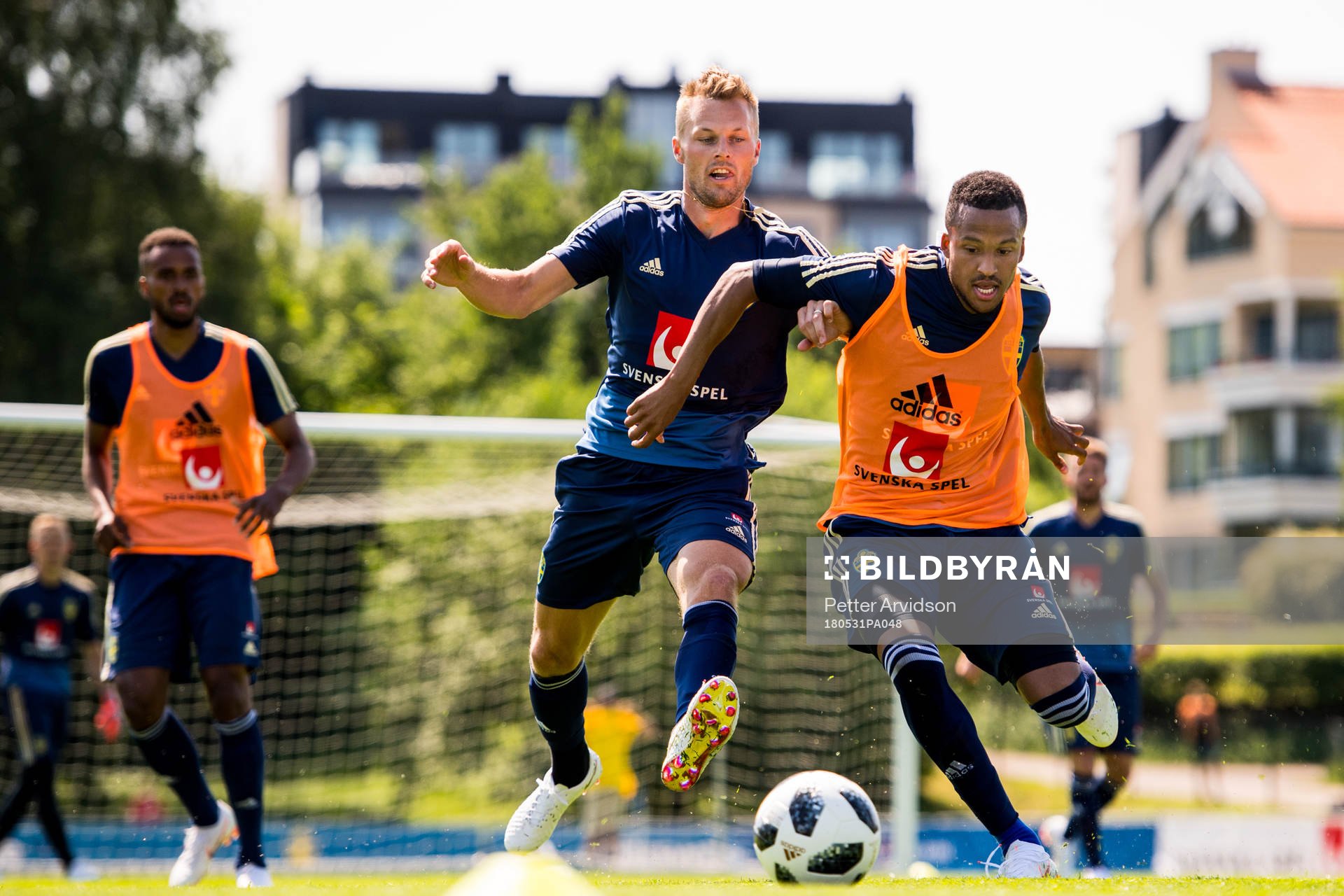 Sebastian Larsson och Martin Olsson