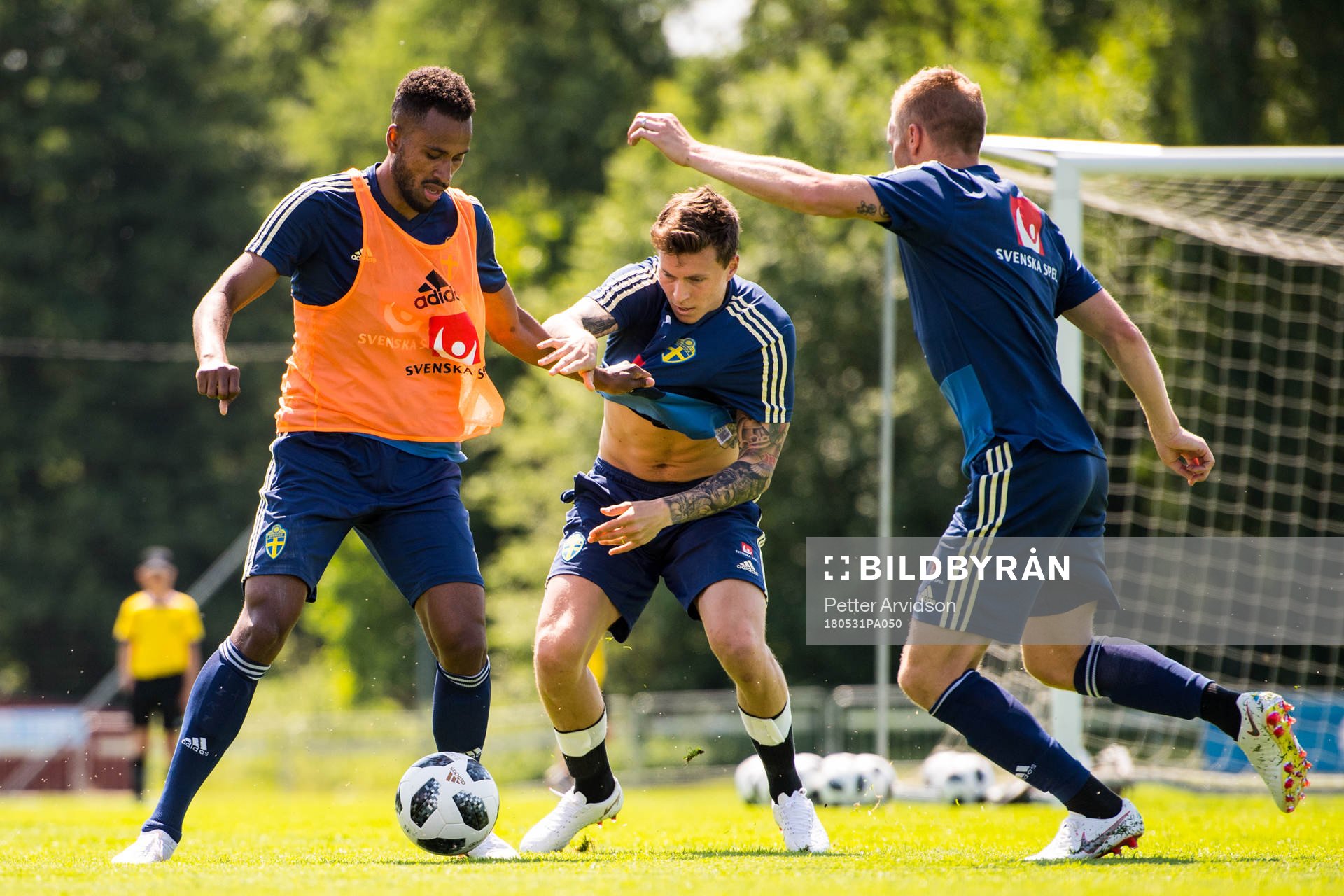 Isaac Kiese Thelin och Victor Nilsson Lindelöf