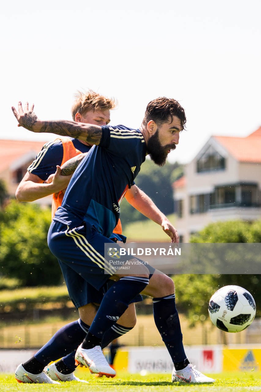 Emil Forsberg och Jimmy Durmaz