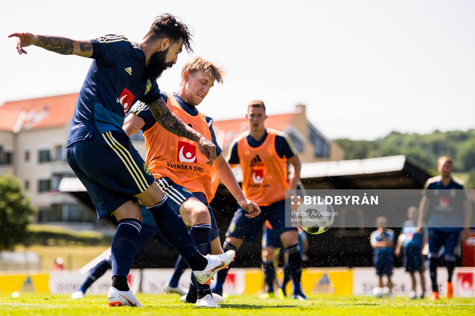 Emil Forsberg och Jimmy Durmaz