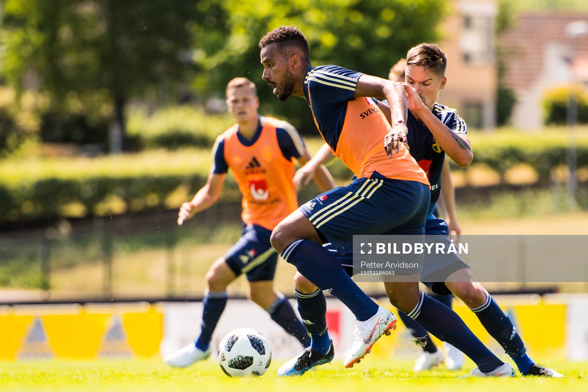 Isaac Kiese Thelin och Mikael Lustig