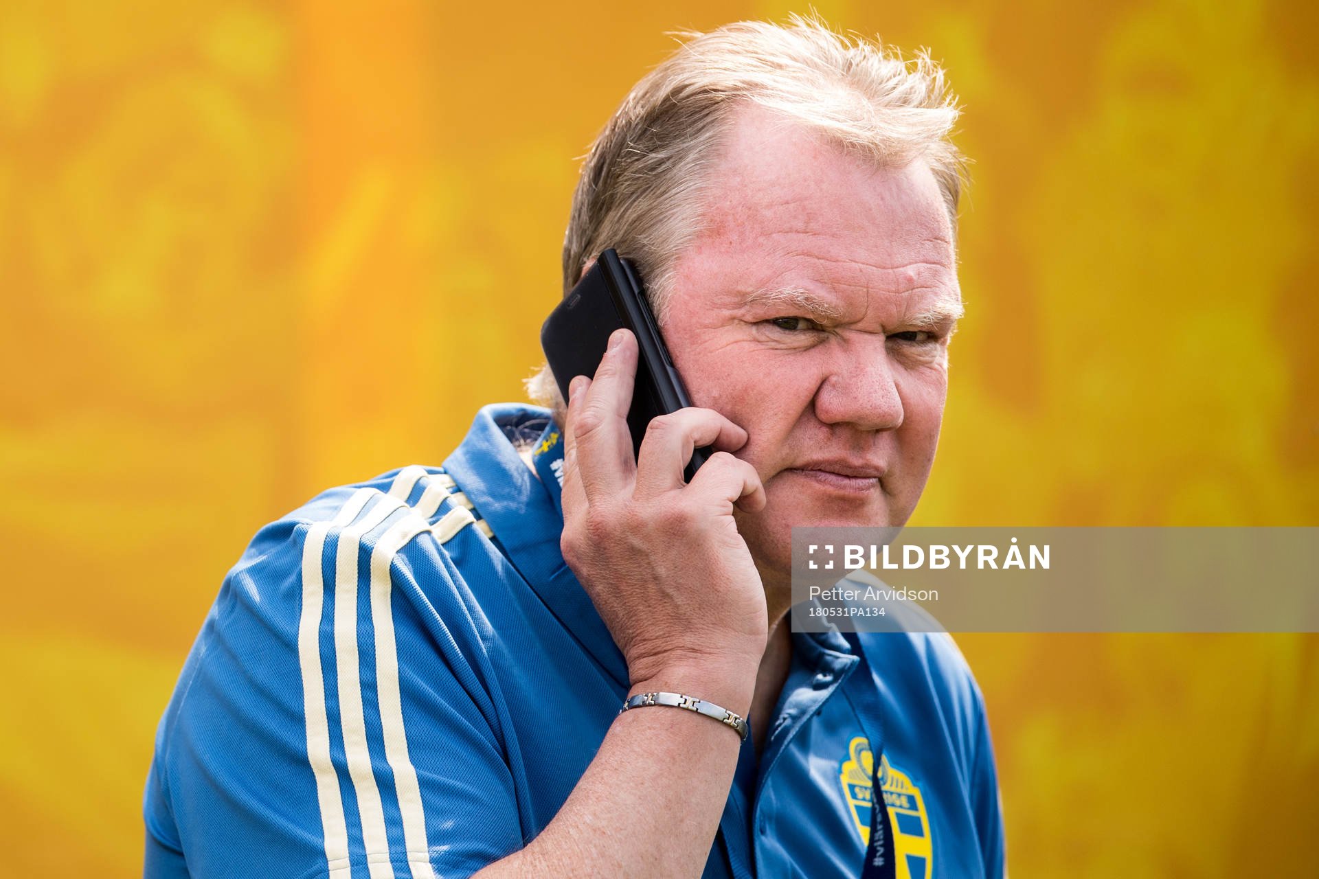 Svenska Fotbollsförbundets ordförande Karl-Erik Nilsson