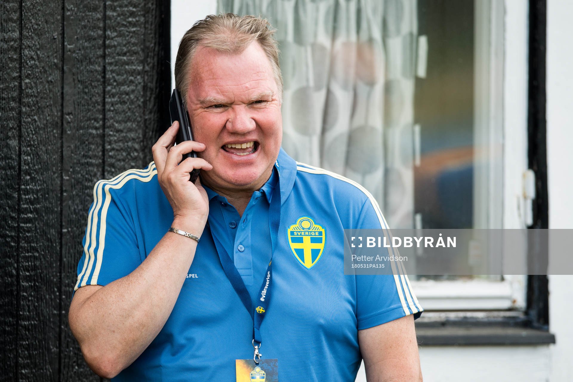 Svenska Fotbollsförbundets ordförande Karl-Erik Nilsson
