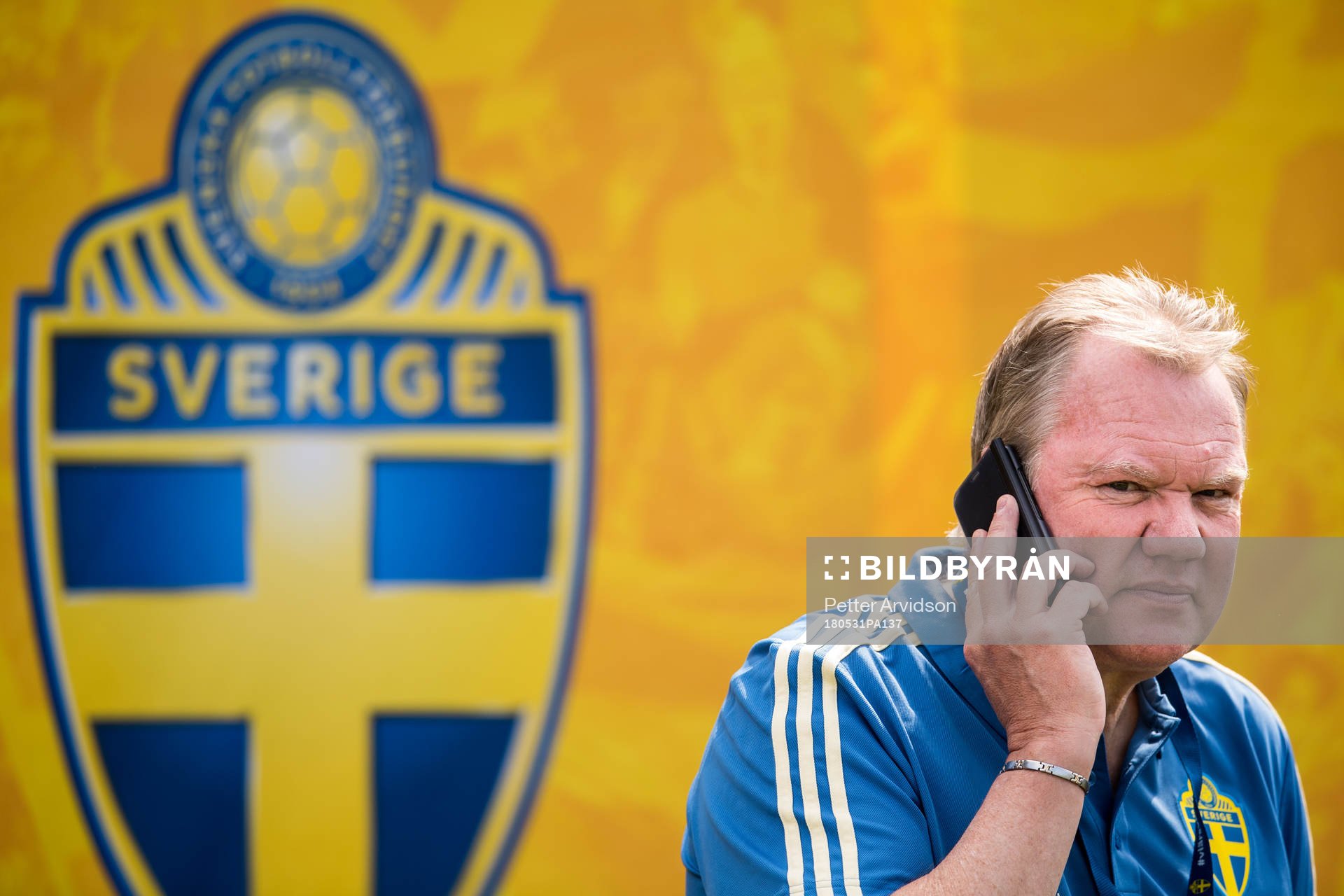 Svenska Fotbollsförbundets ordförande Karl-Erik Nilsson