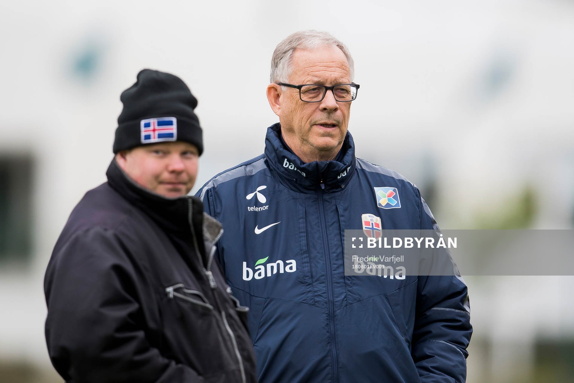 Lars Lagerbäck, head coach of Norway