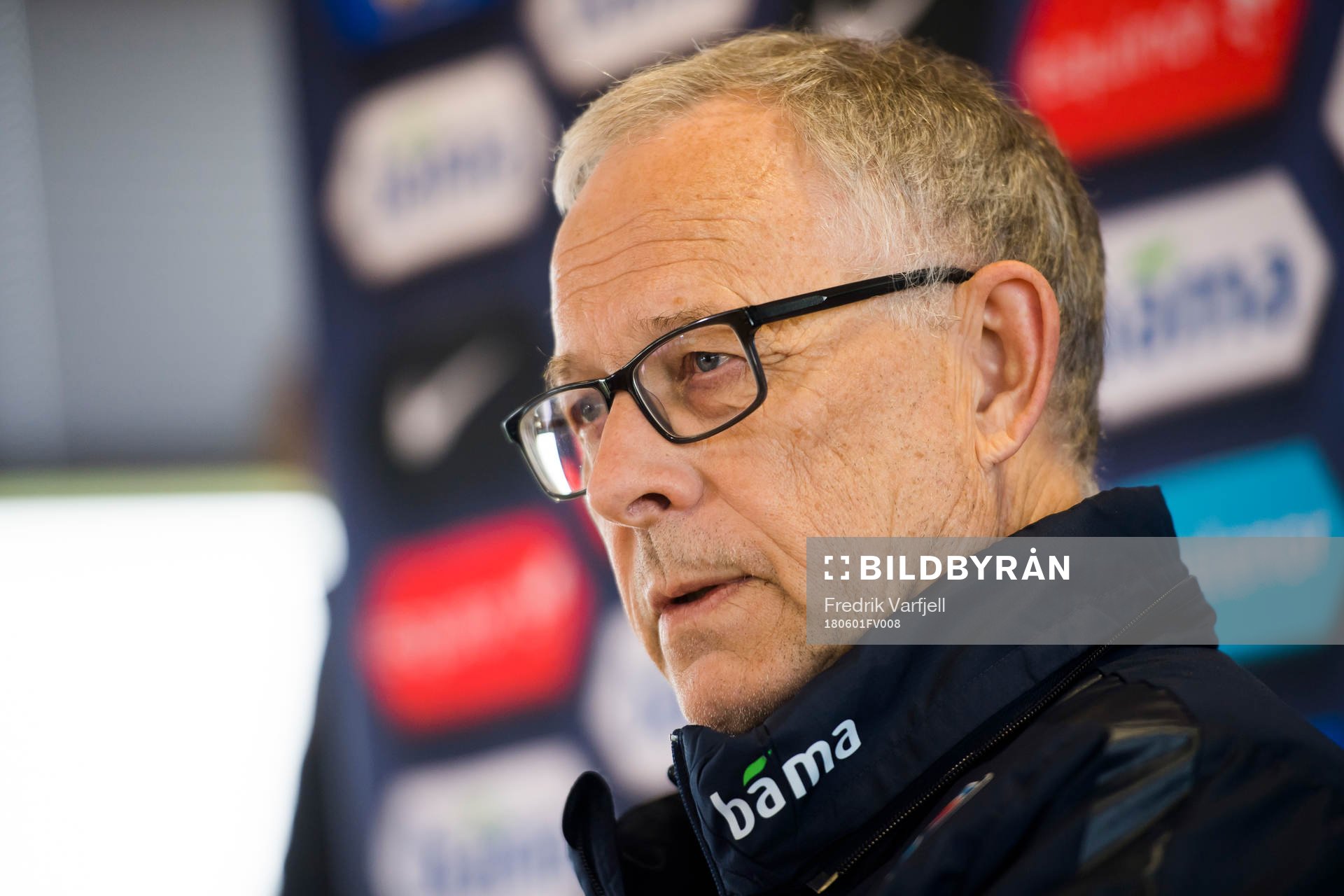 Lars Lagerbäck, head coach of Norway