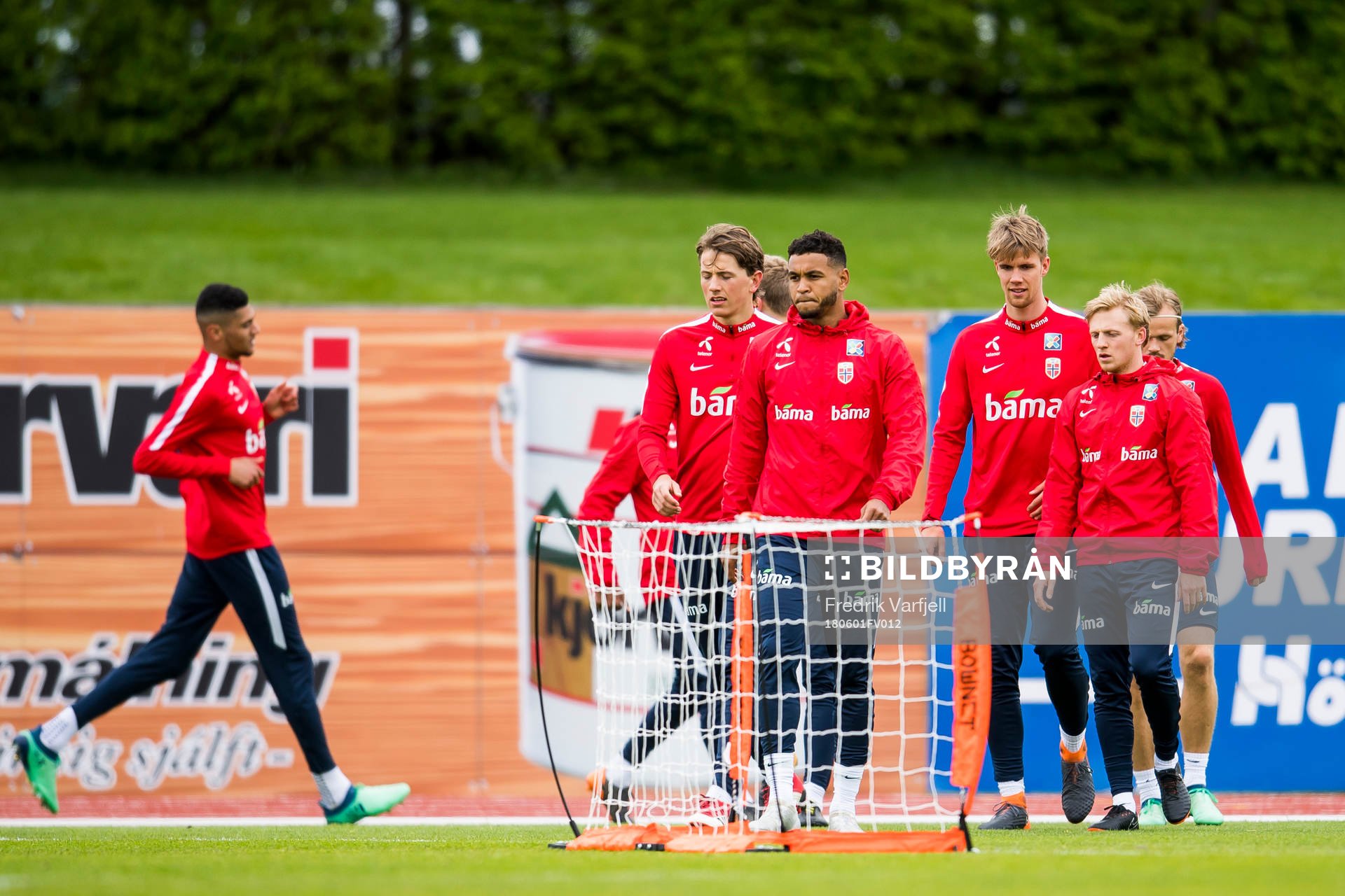 Sander Berge, Joshua King, Kristoffer Ajer, Mats Møller