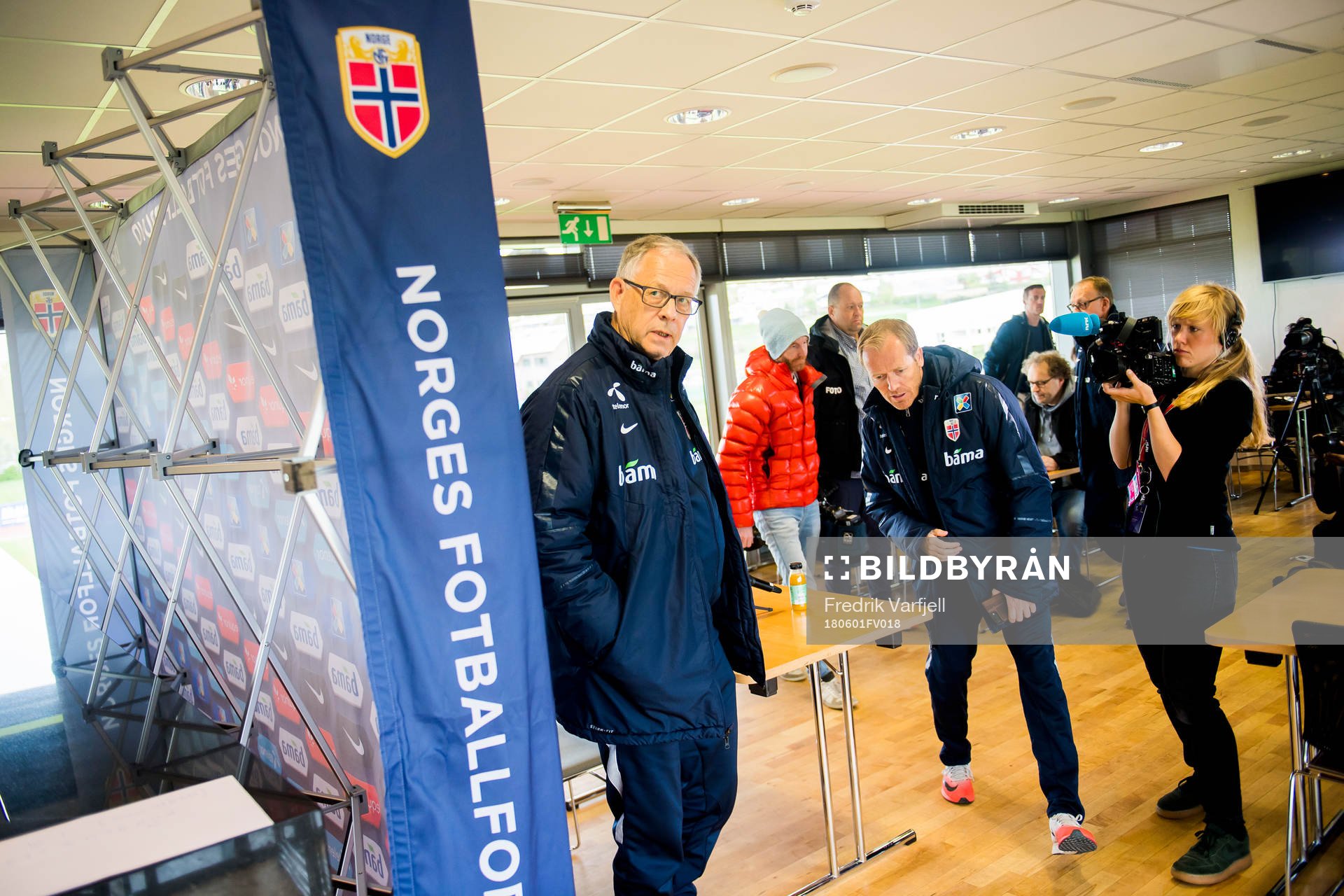 Lars Lagerbäck, head coach of Norway