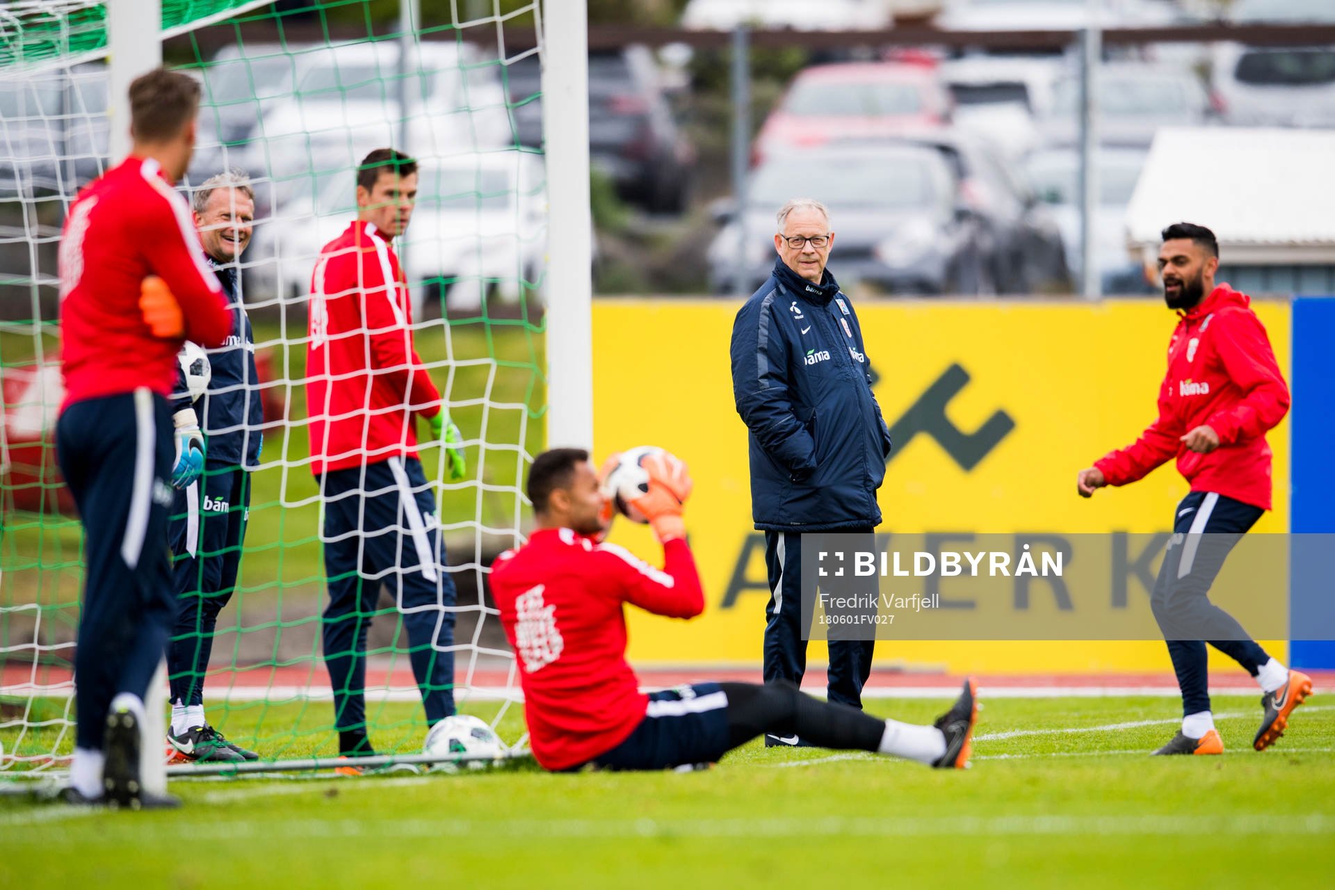 Lars Lagerbäck, head coach of Norway