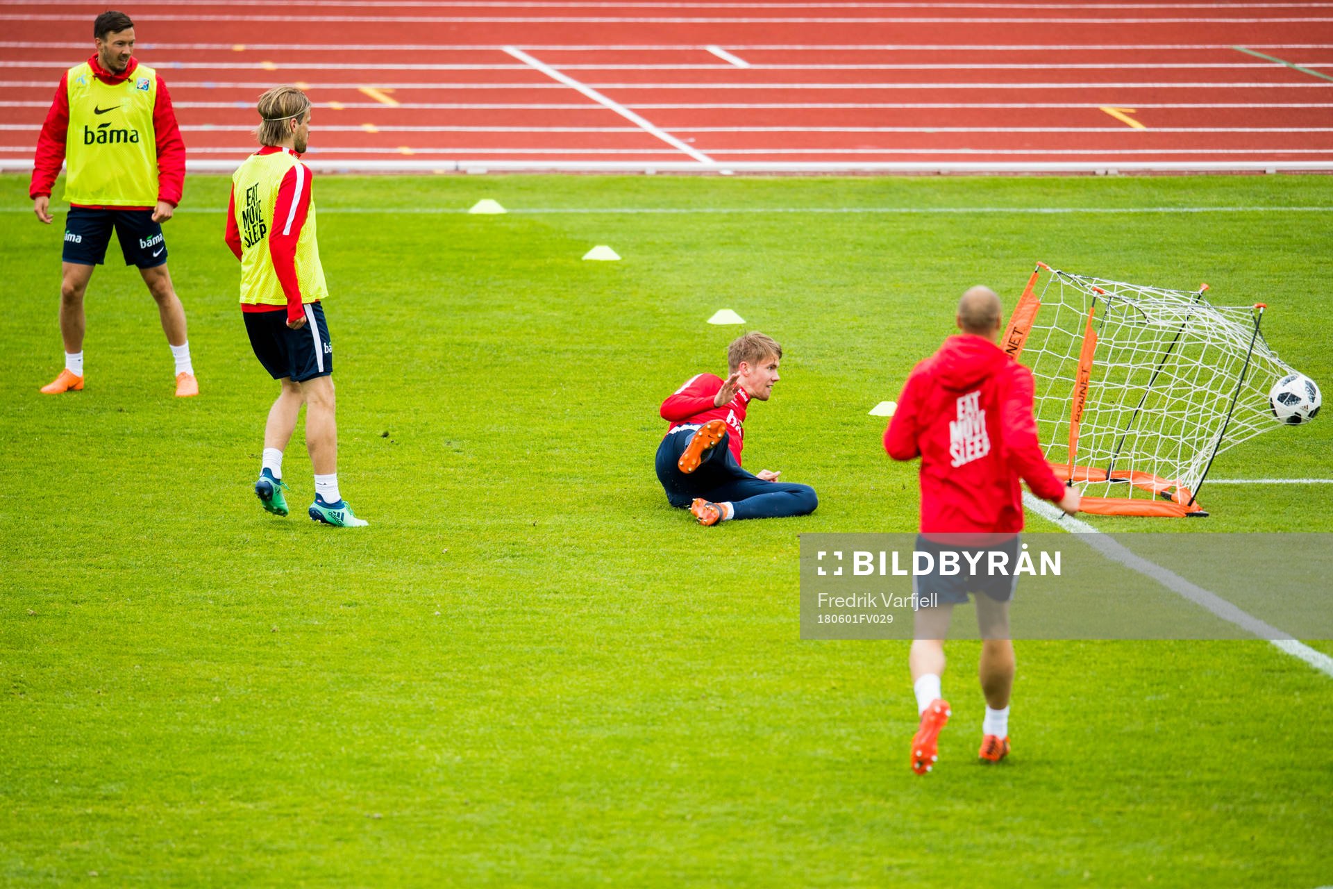 Martin Linnes, Iver Possum, Kristoffer Ajer and Tore