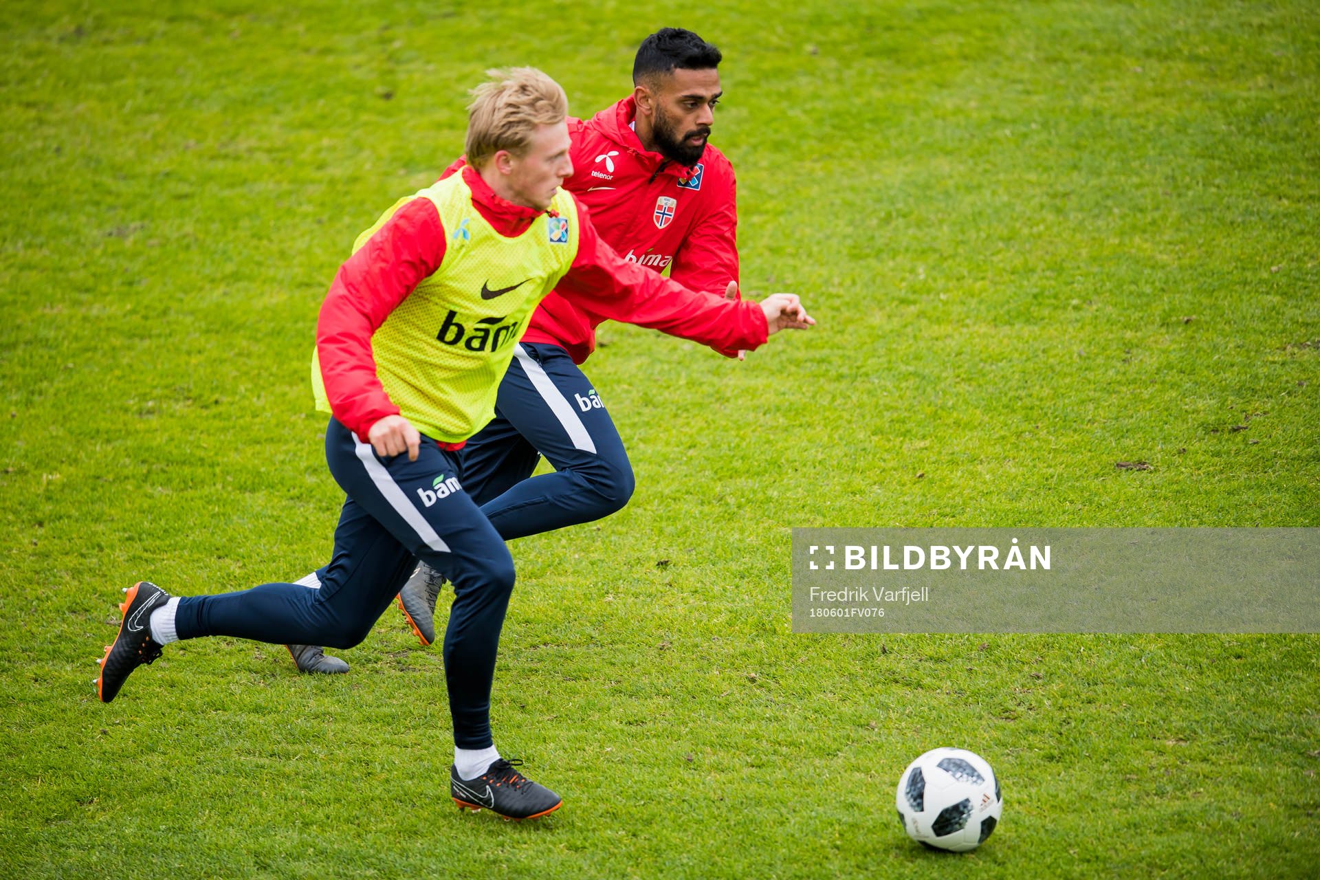Mats Møller Dæhli and Ghayas Zahid of Norway