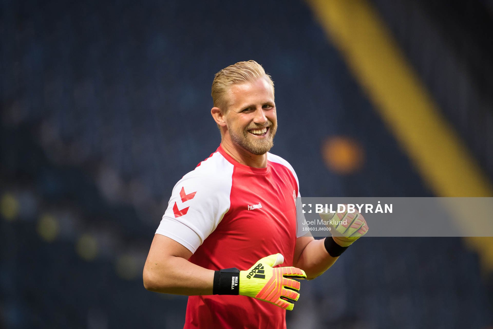 Målvakten Kasper Schmeichel