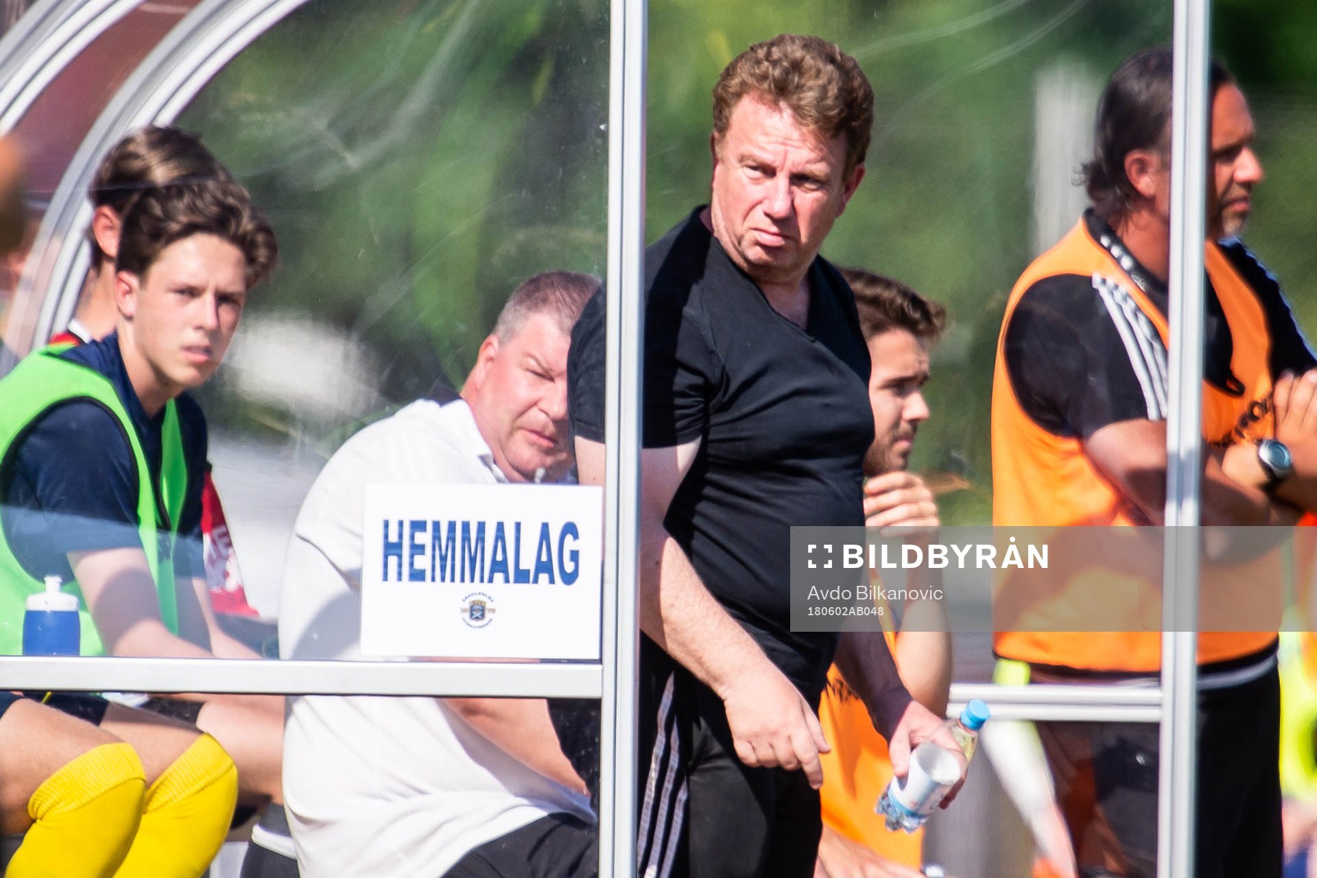 Ängelholms materialförvaltare Lars-Eric Heil