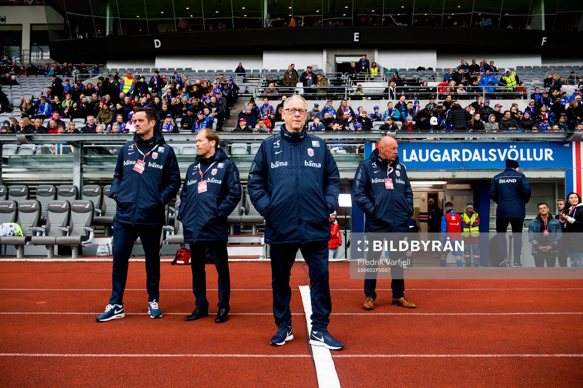 Lars Lagerbäck, head coach of Norway