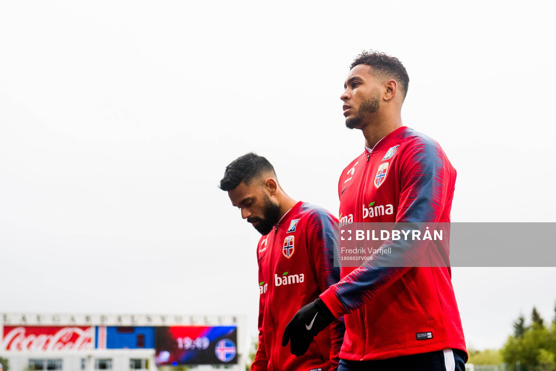 Ghayas Zahid and Joshua King of Norway