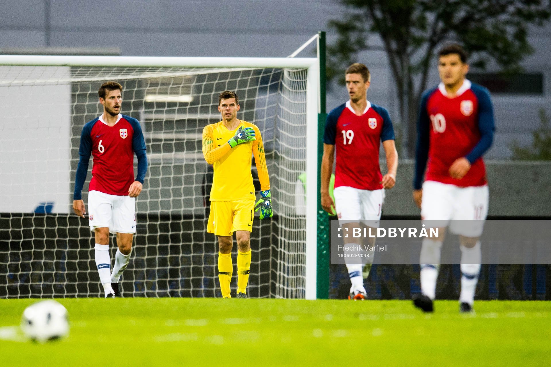 Håvard Nordtveit, goalkeeper Rune Almenning Jarstein and