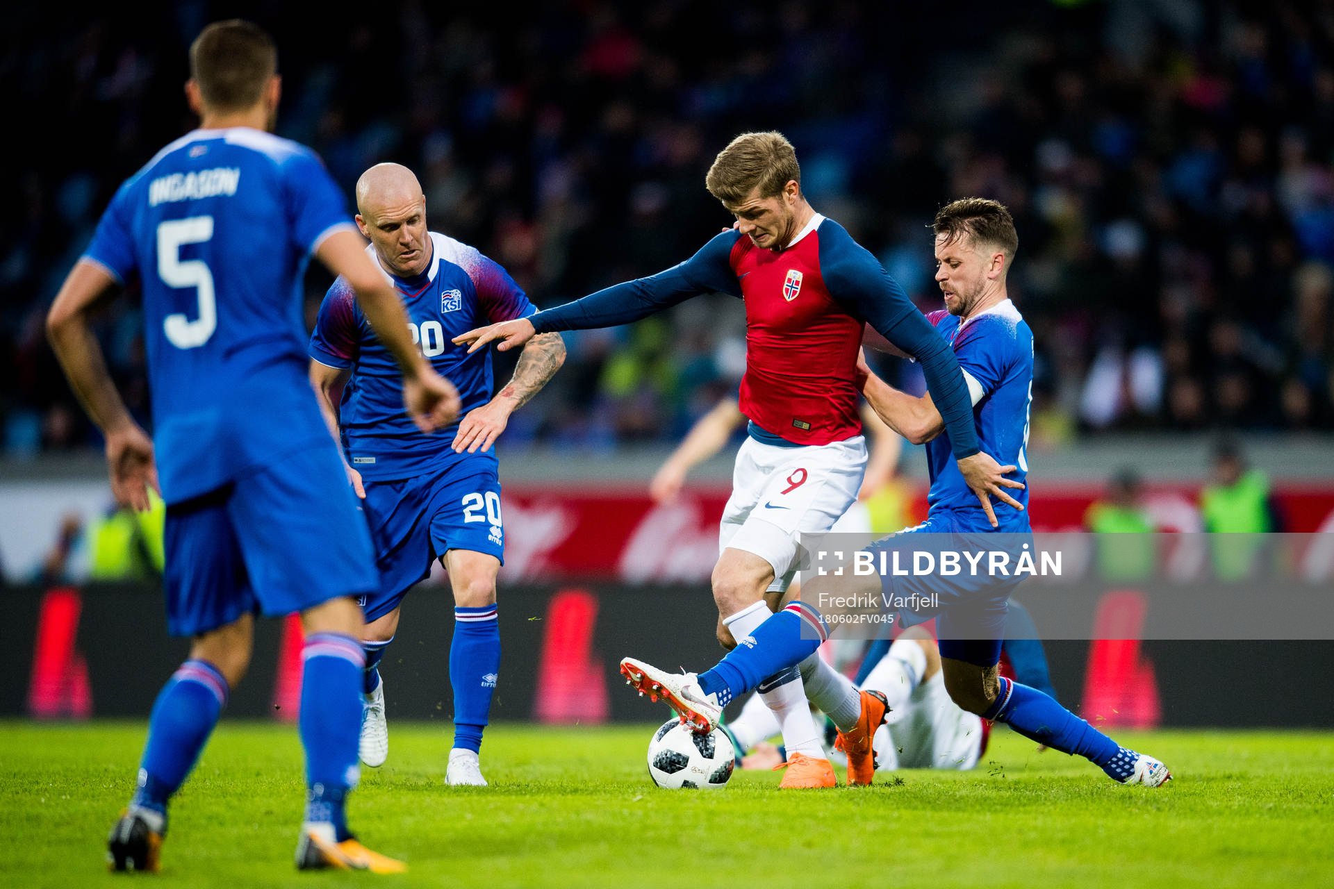 Alexander Sørloth of Norway