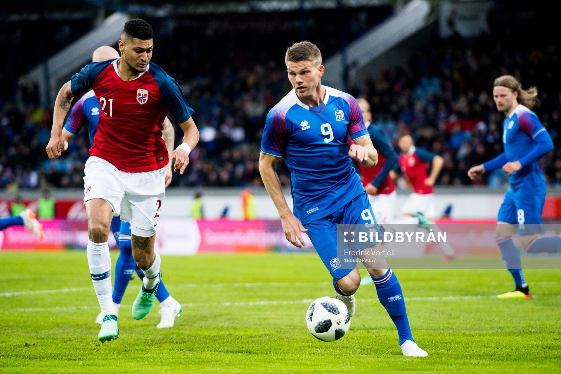 Bjørn Maars Johnsen of Norway and Björn Bergmann