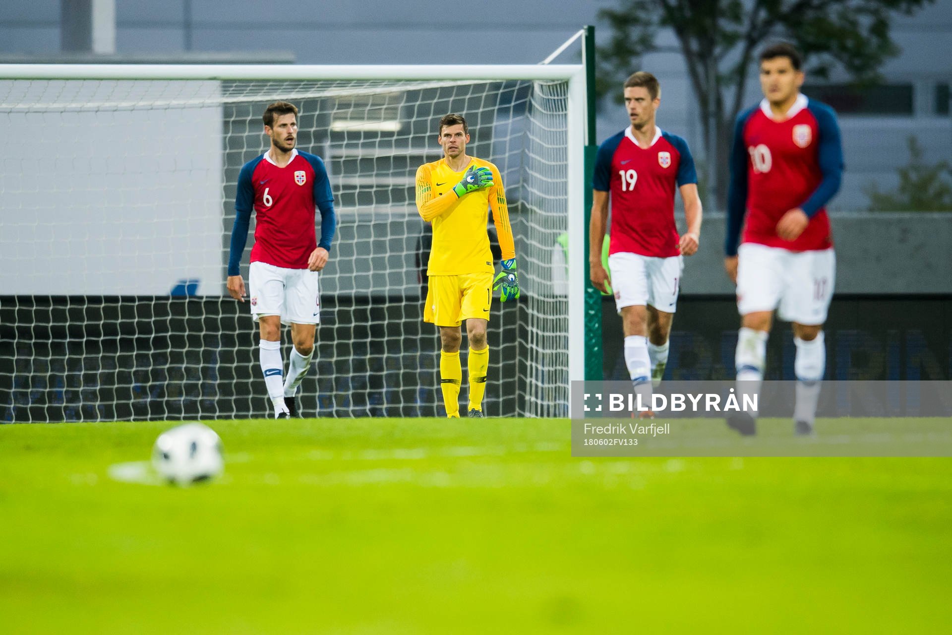 Håvard Nordtveit, goalkeeper Rune Almenning Jarstein,