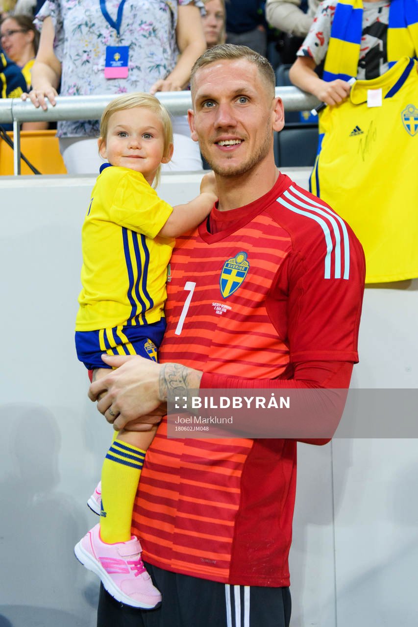 Sveriges målvakt Robin Olsen