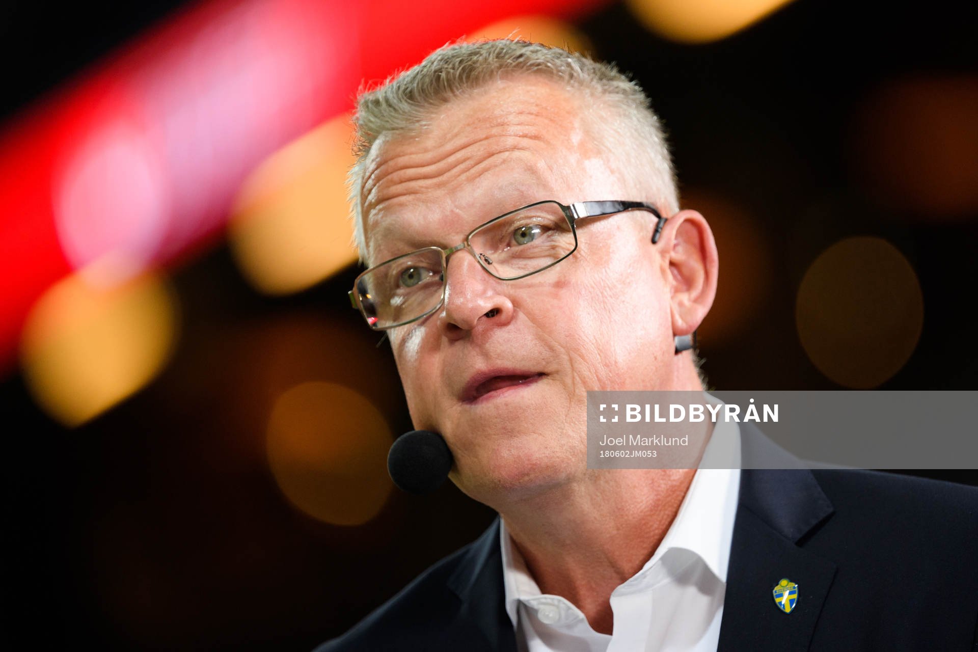 Sveriges förbundskapten Janne Andersson