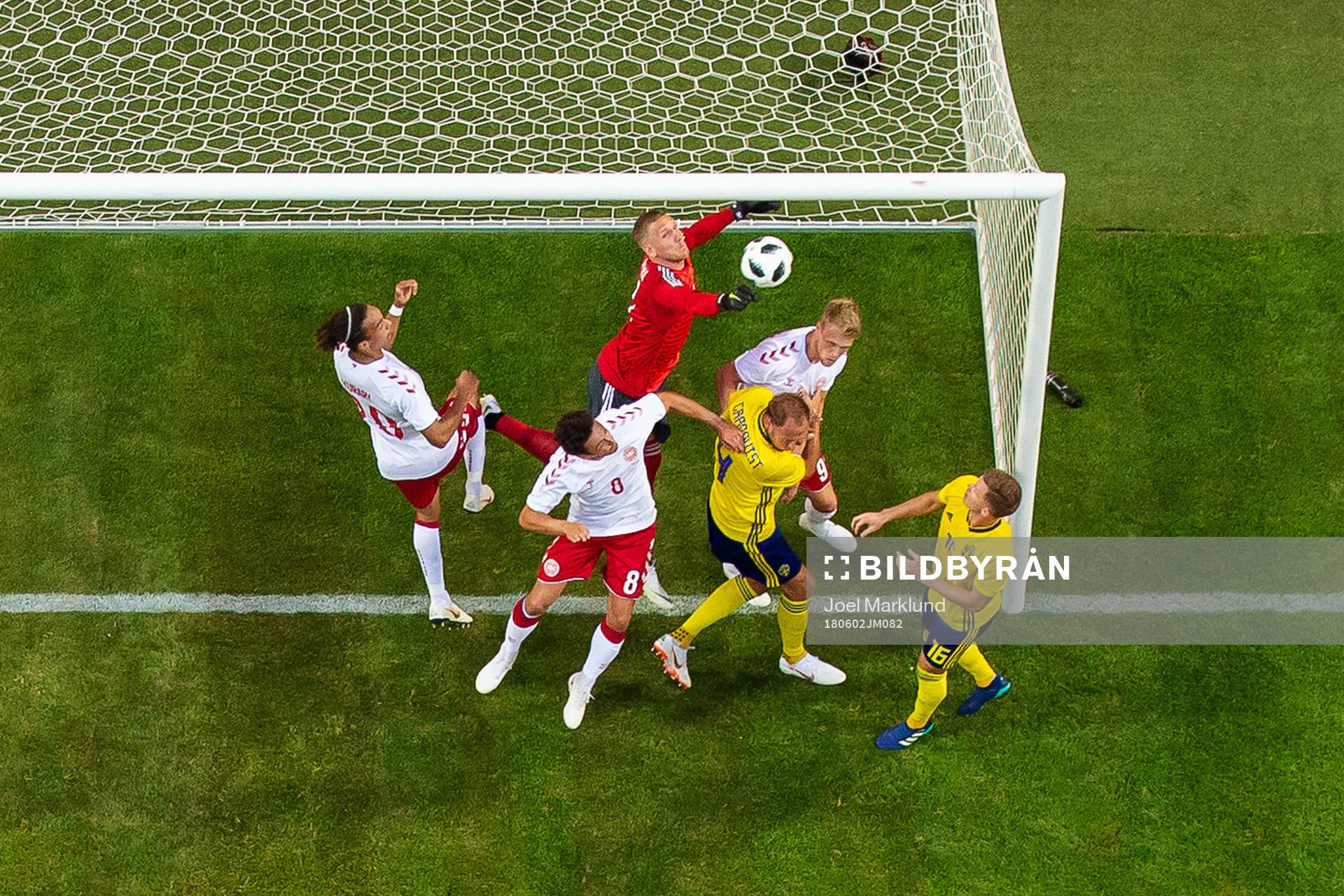 Danmarks Yussuf Yurary Poulsen, Thomas Delaney och Nicolai
