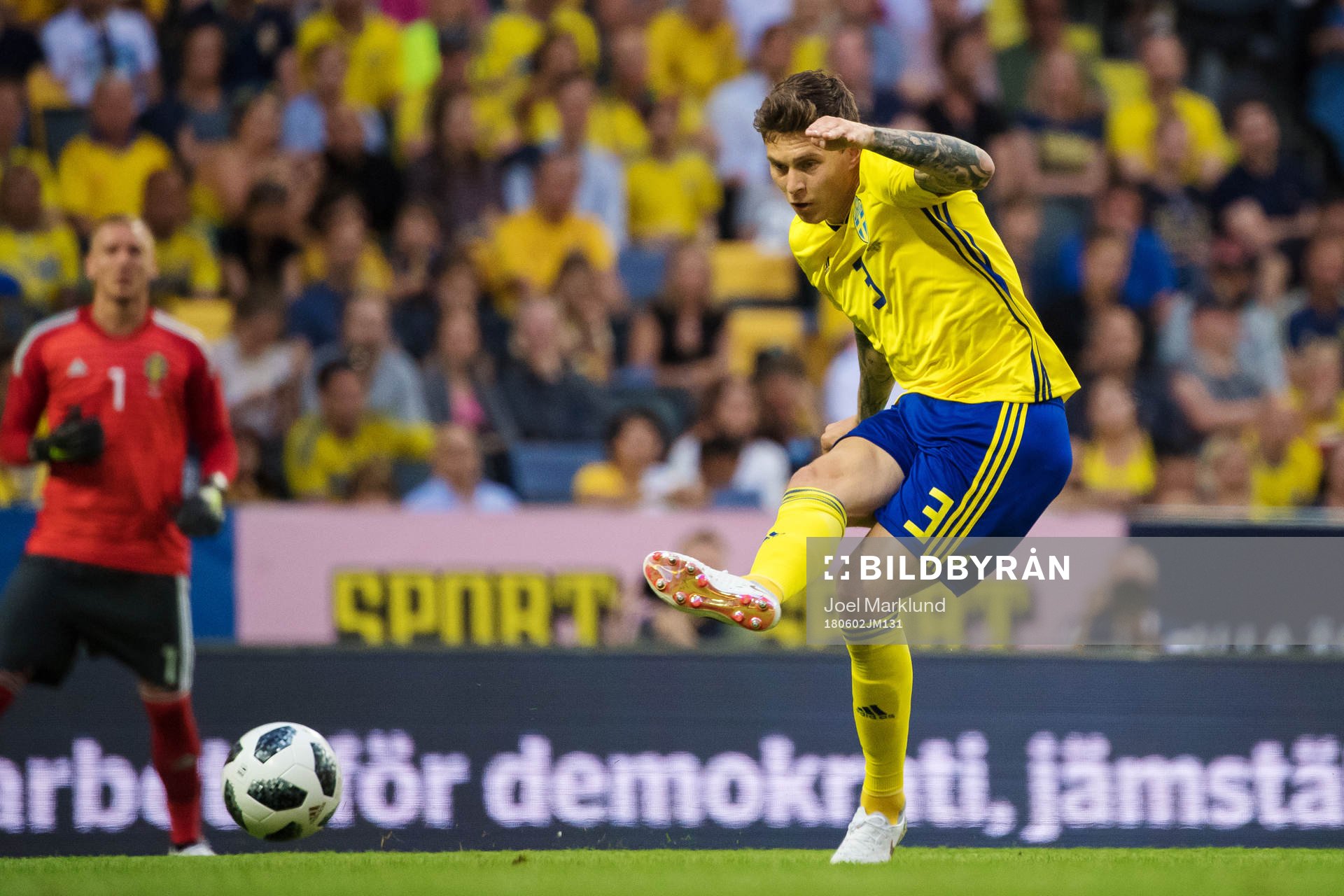 Sveriges Victor Nilsson Lindelöf