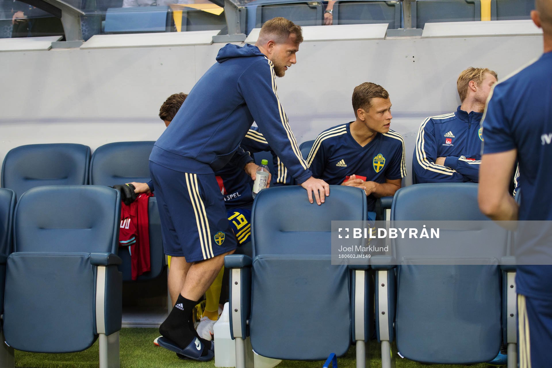 Sveriges John Guidetti stod över träningslandskampen i