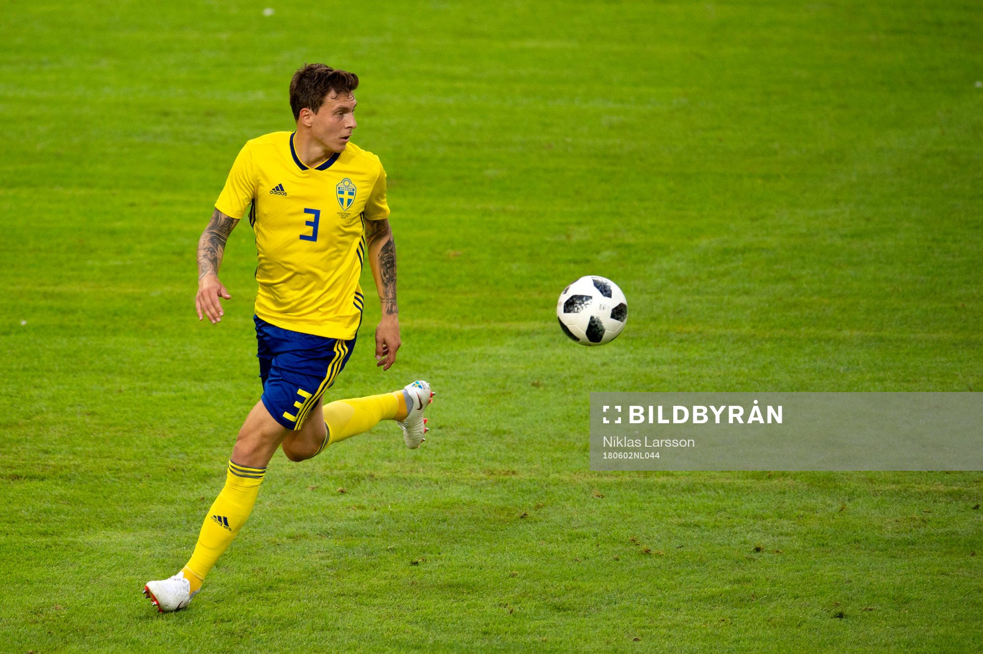Sveriges Victor Nilsson Lindelöf