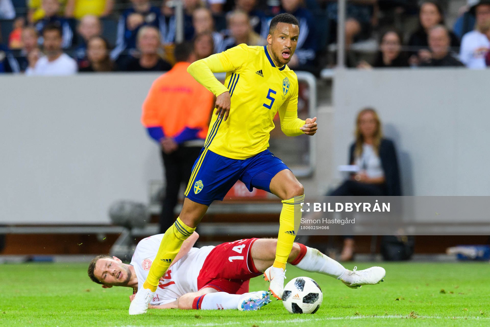 Danmarks Henrik Dalsgaard och Sveriges Martin Olsson