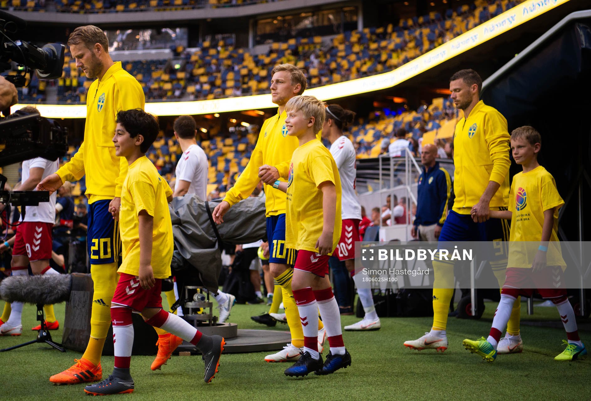 Sveriges Ola Toivonen , Emil Forsbergoch Marcus Berg